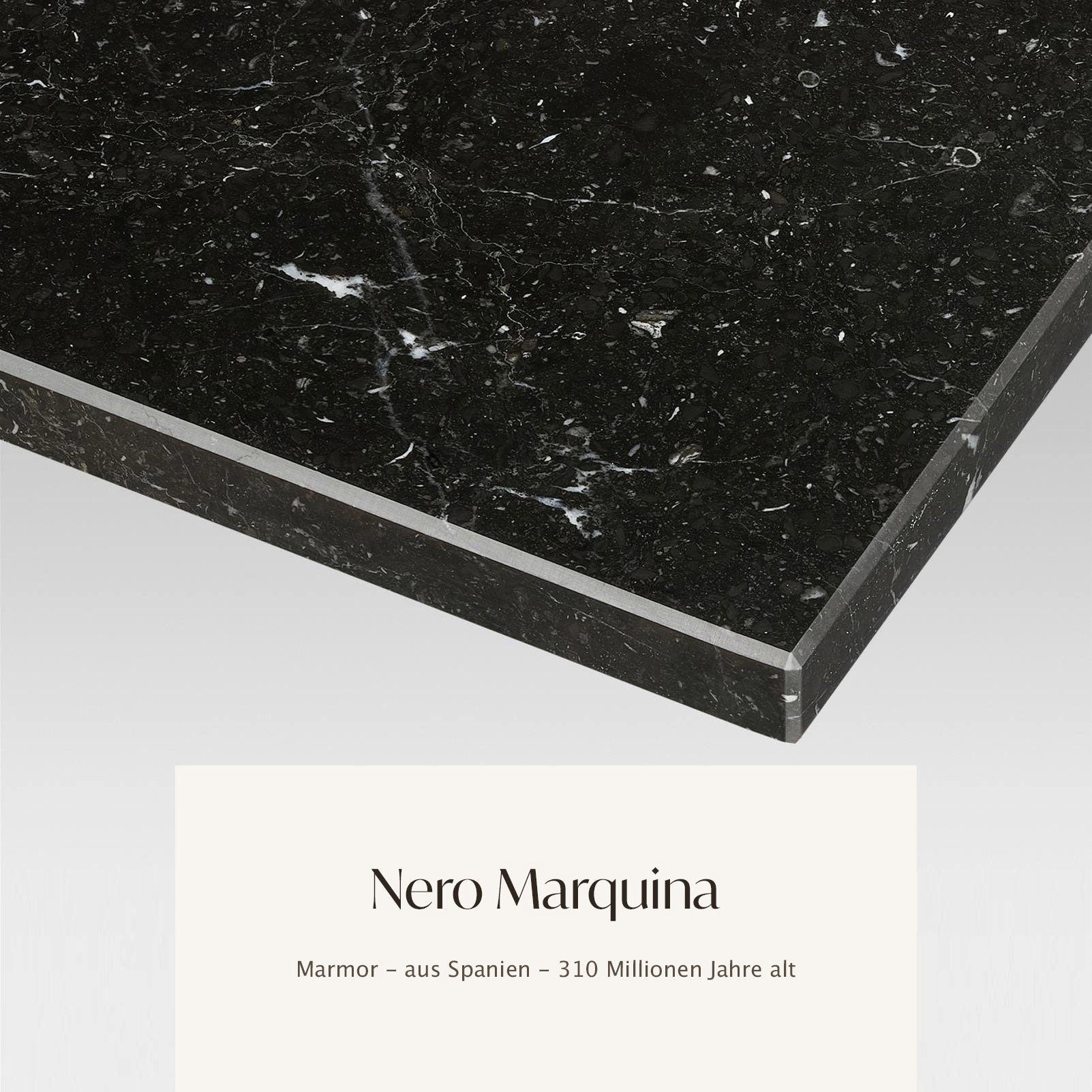 MAGNA Atelier Couchtisch COLORADO aus Marmor, Wohnzimmertisch, Coffee Table, echter Marmor, 110x50x40cm