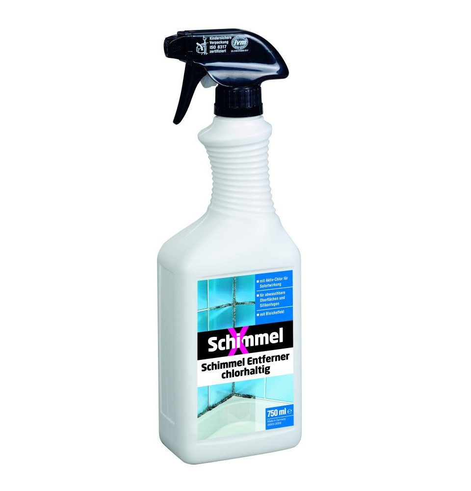 Schimmel X Schimmel X Засіб для видалення цвілі chlorhaltig 750 ml Засіб для видалення цвілі