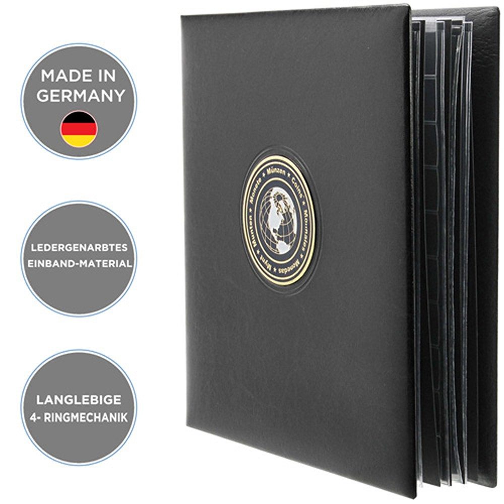 Safe-Album Münzetui Premium Münzalbum Universal