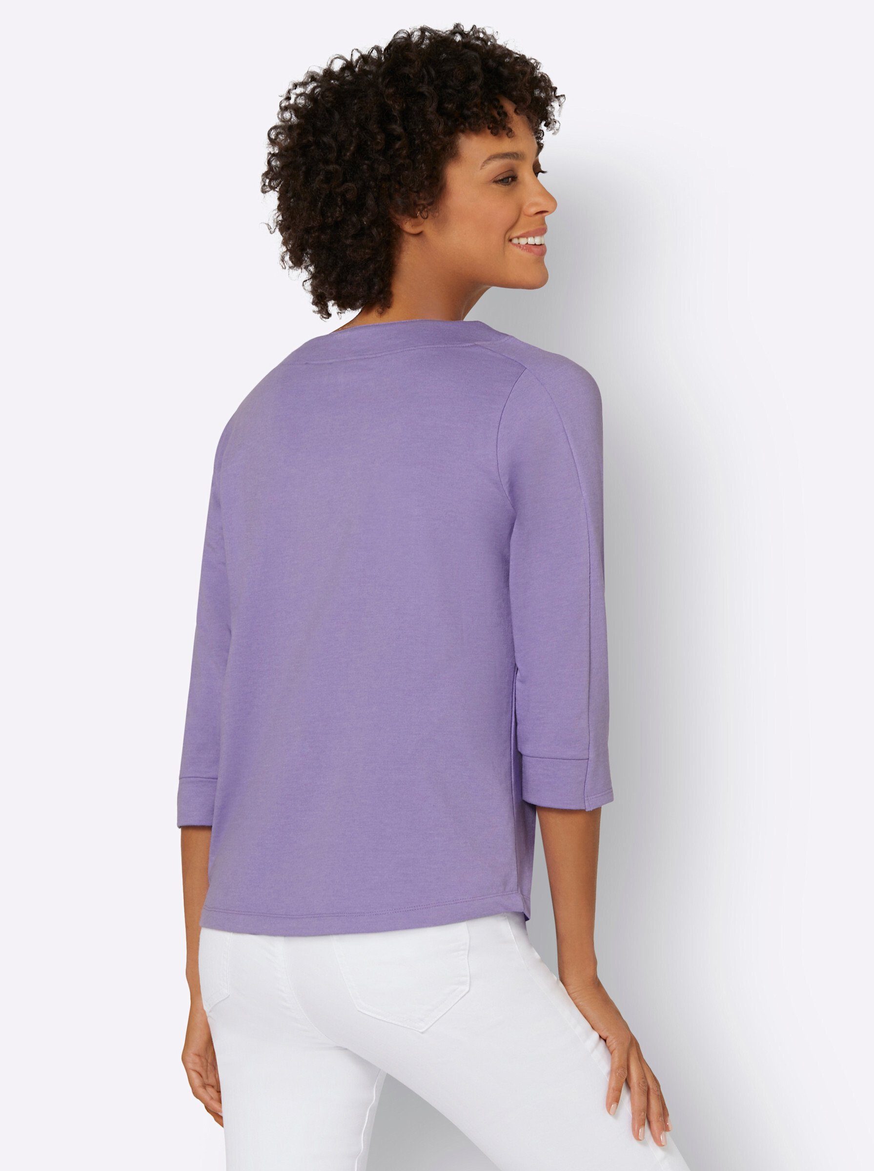 WEIDEN WITT lavendel Sweater