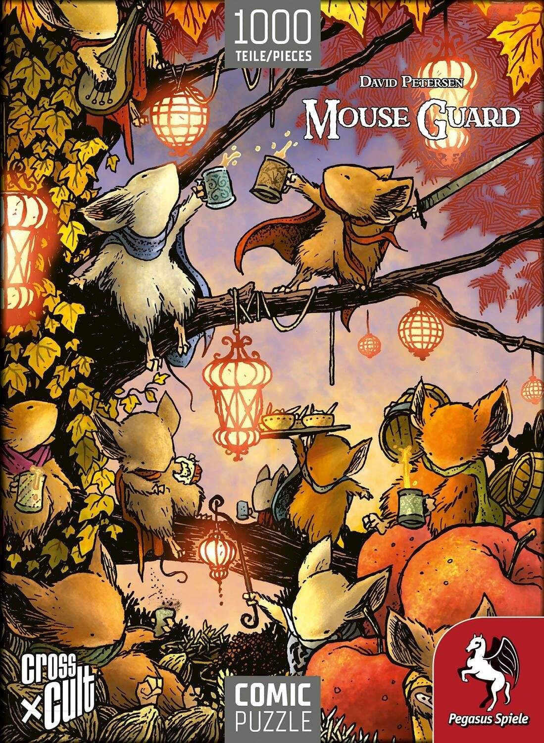 Cross Cult Puzzle Mouse Guard (Das Fest). Puzzle 1000 Teile, 1000 Puzzleteile