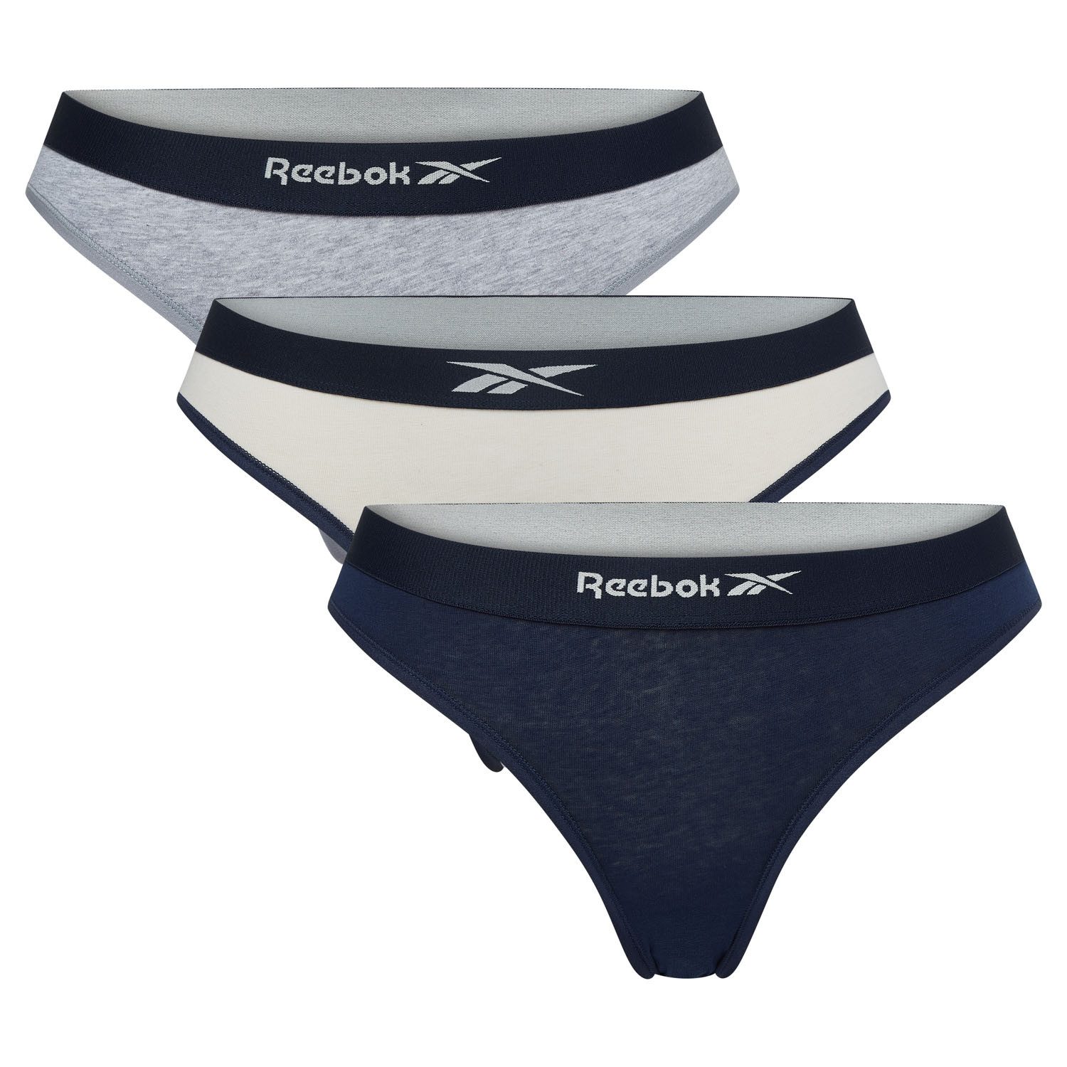 Reebok Slip JAL (3er Pack) atmungsaktiv, basic, eng, bequem, breiter Bund, günstig online kaufen