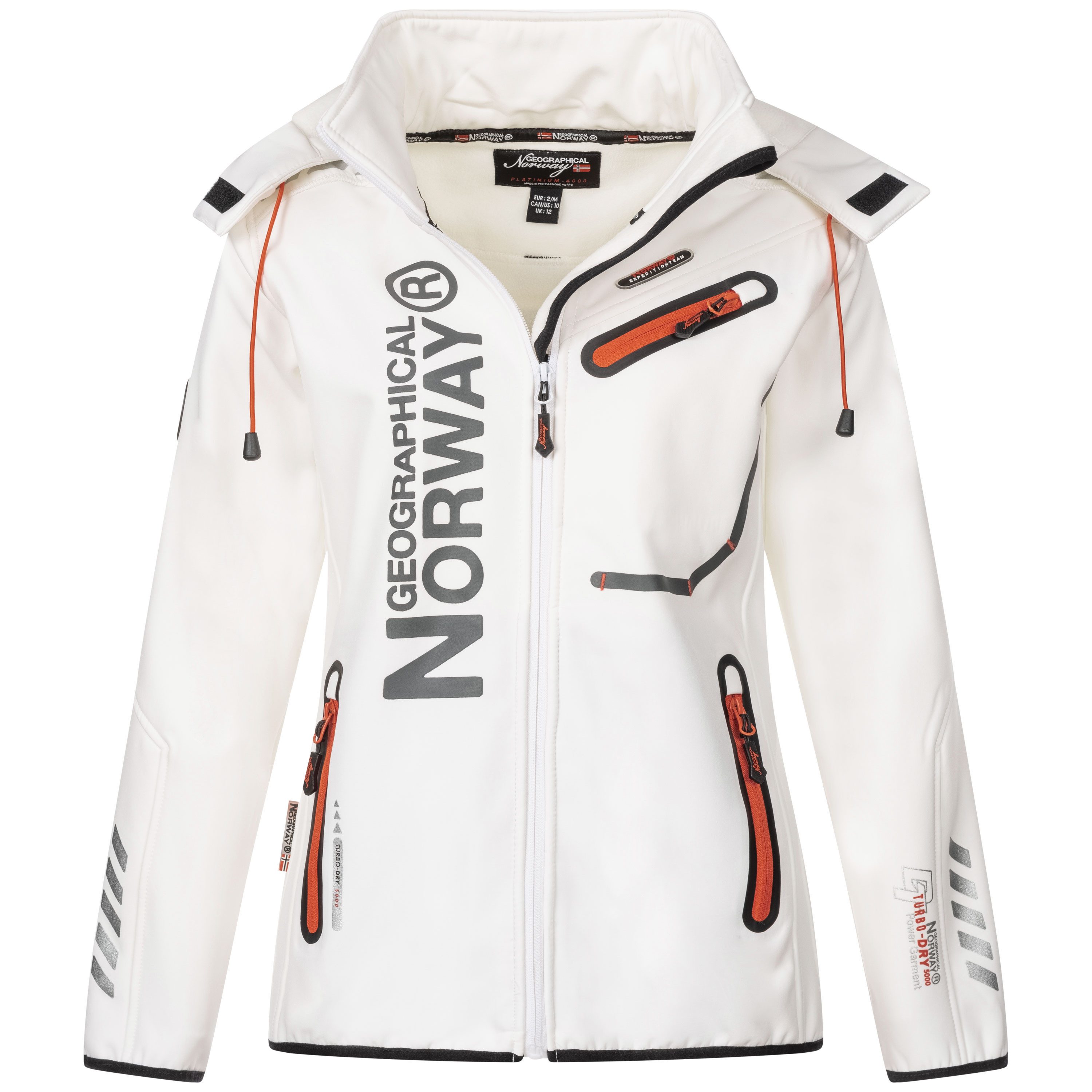 Geographical Norway Softshelljacke Damen Outdoor Windbreaker Regen Funktions Jacke RN