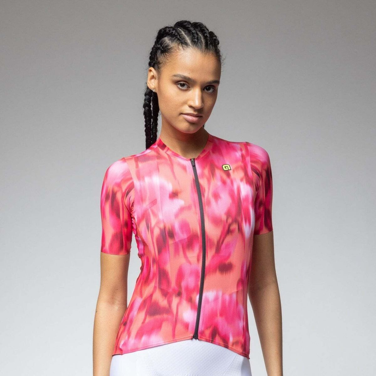 alé Radtrikot Jardin 2.0 Stilvolles Damen-Radtrikot mit UV-Schutz und recycelten Materialien