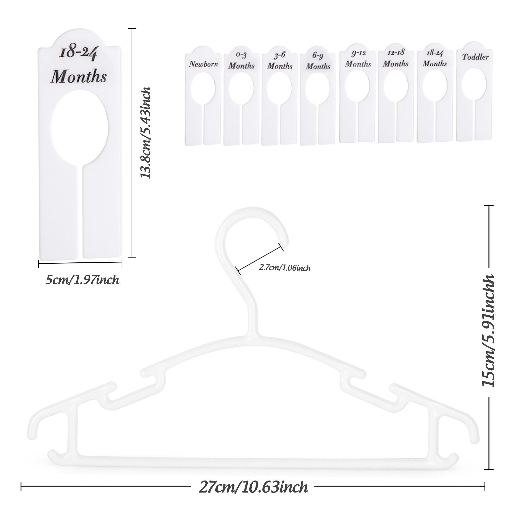 ElitVita Kleiderbügel Kinderkleiderbügel Baby Kleiderbügel Hangers günstig online kaufen