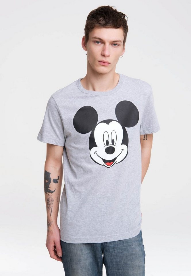 LOGOSHIRT T-Shirt Disney im lizenziertem Originaldesign, Locker geschnitten  für ein gutes Tragegefühl