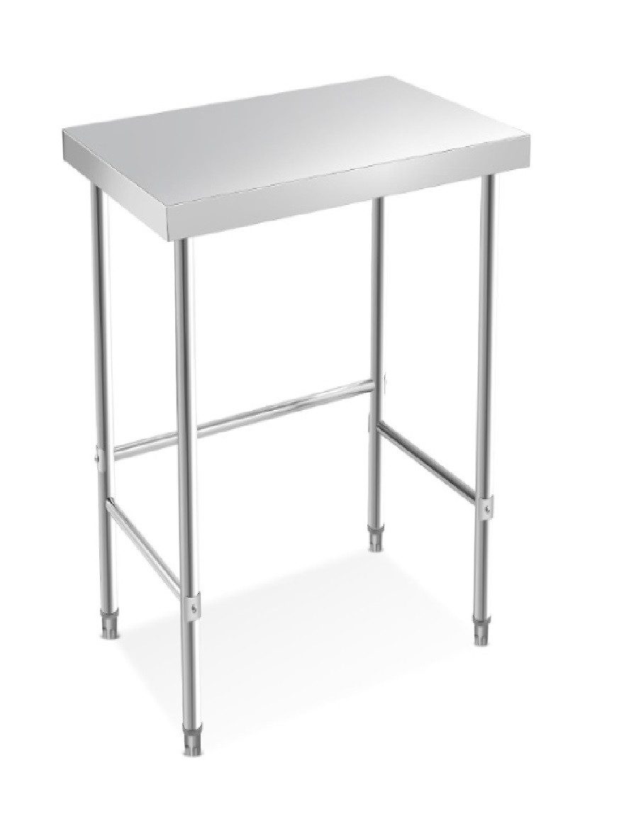 GarveeMore Arbeitstisch (180 KG Hochleistungs-Utility, Offener Basis und Feststellbaren Rädern), NSF Kommerzieller Vorbereitungstisch