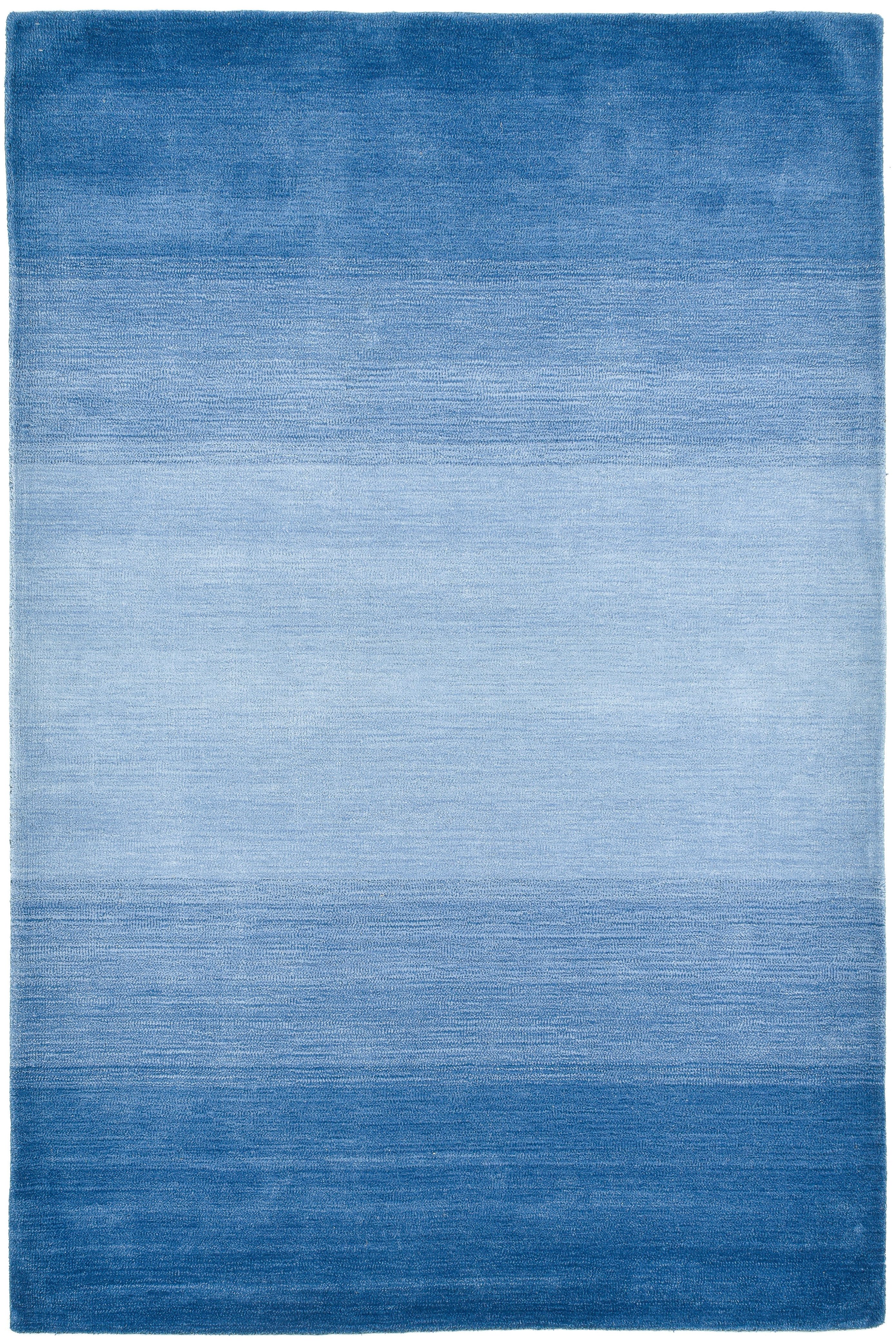 THEKO Wollteppich Wool Comfort, rechteckig, Höhe: 15 mm, Handweb Teppich, reine Wolle, handgewebt, brilliante Farben, Scandi