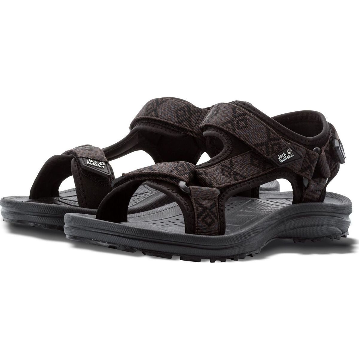 Jack Wolfskin Wave Breaker W Outdoorsandale Perfekte Sandale für urbane Abenteuer mit optimalem Komfort und