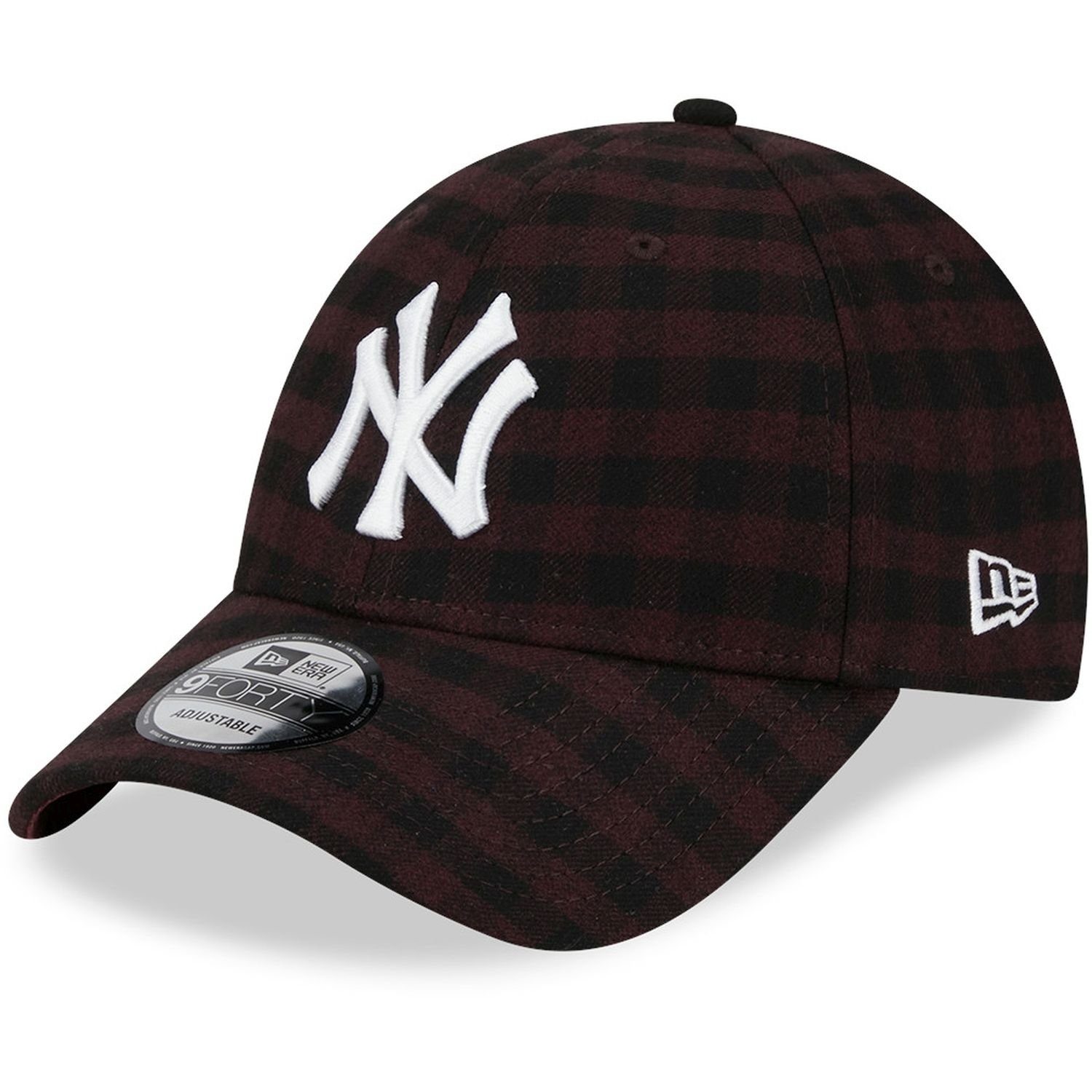New Era Baseball Cap 9Forty Strapback FLANNEL New York Yankees günstig online kaufen