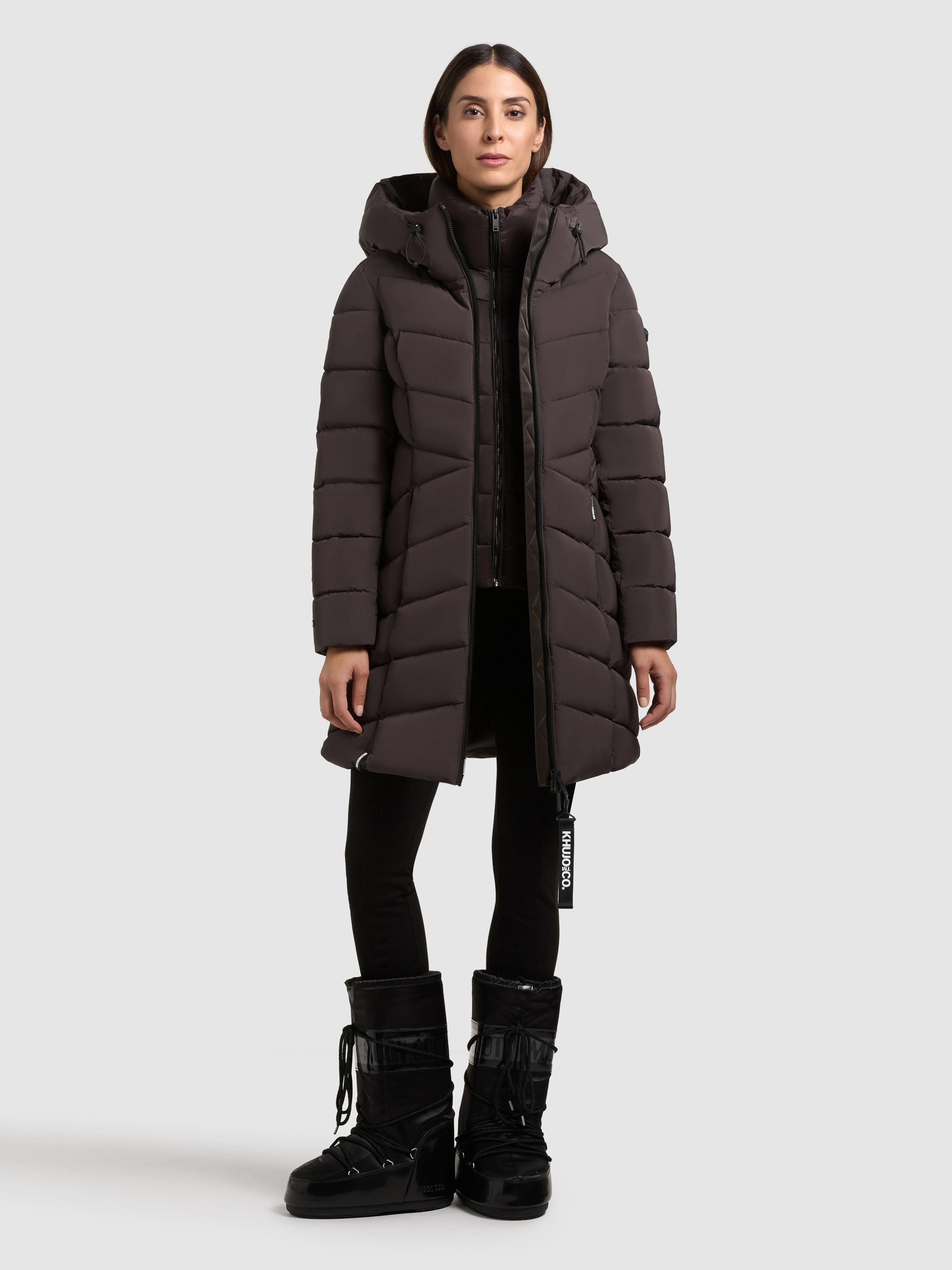 khujo Steppmantel DIER 2IN1 (EINSATZ HERAUSNEHMBAR)