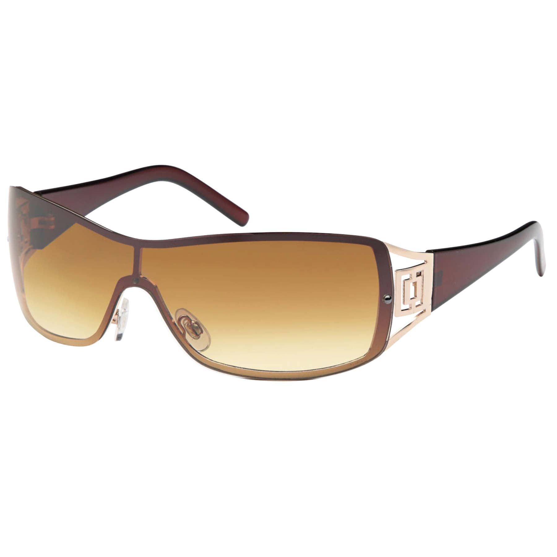 BEZLIT Eyewear Monoscheibensonnenbrille Damen Sonnen Brille Retro Oval (Packung, 1-St) mit verziertem Bügel
