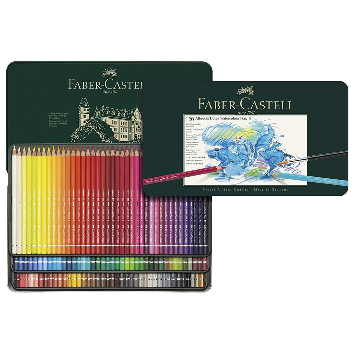 Faber-Castell Aquarellstifte Faber-Castell Albrecht Dürer Aquarellstift - 120er Metalletui