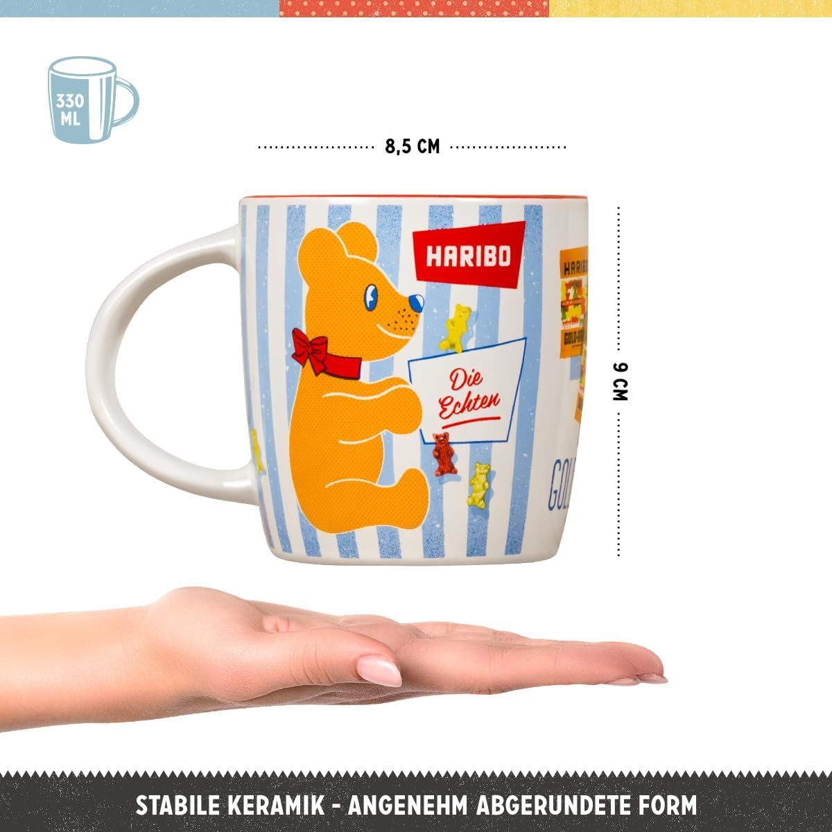 Nostalgic-Art Tasse Kaffeetasse - HARIBO – Die Echten