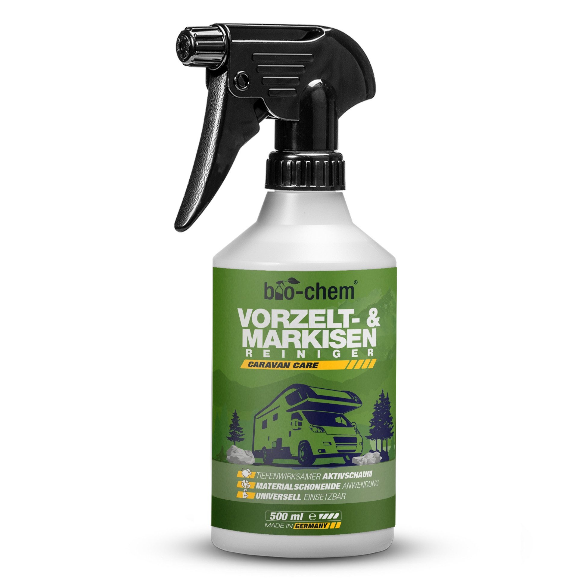 bio-chem Vorzelt- & Markisenreiniger 500ml Aktivschaum Markisenreiniger