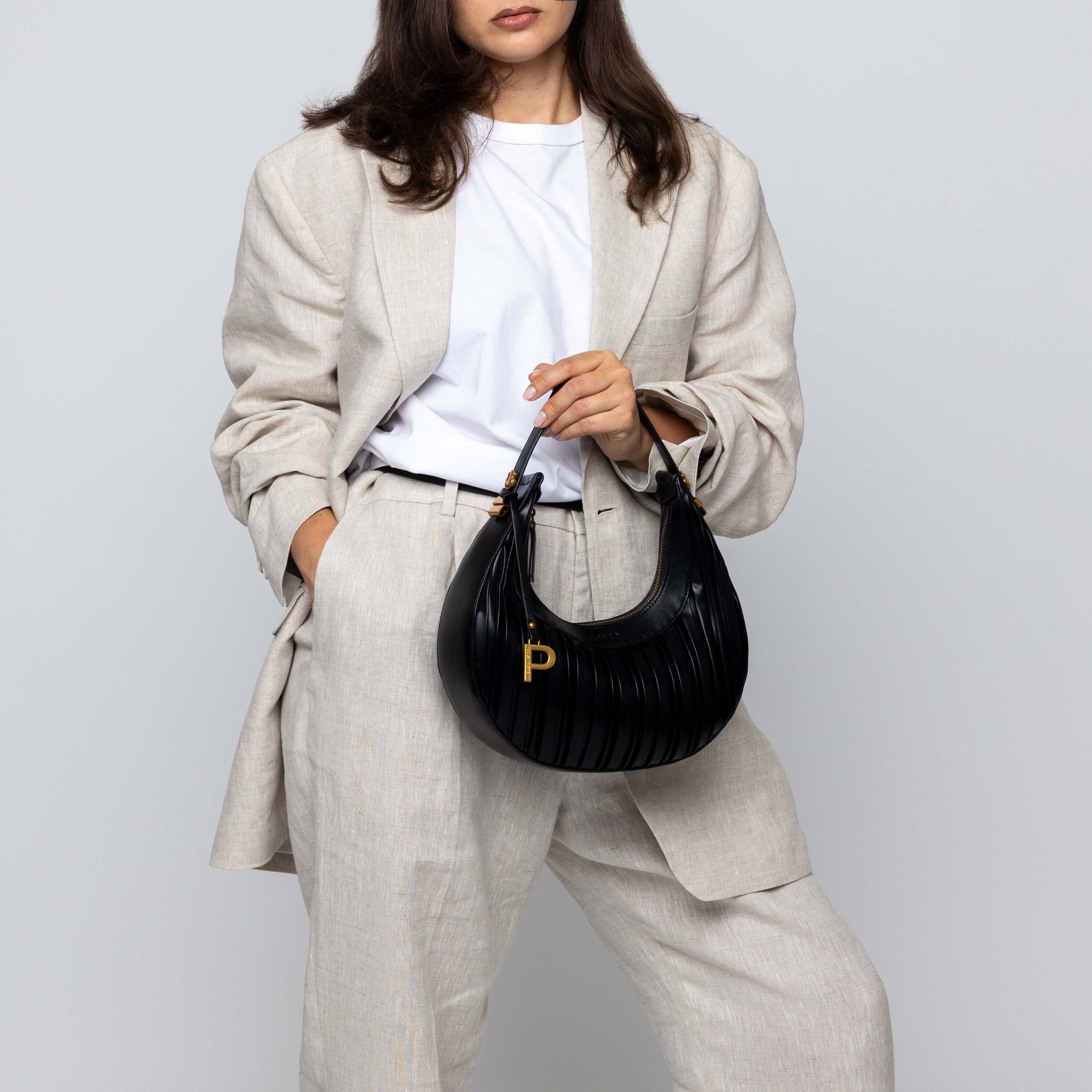 Picard Abendtasche PICARD Schultertasche Croissant aus Kunstleder