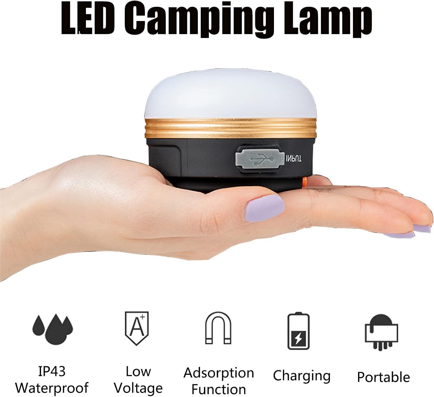 BlingBin LED Laterne Campinglampe USB Aufladbar günstig online kaufen