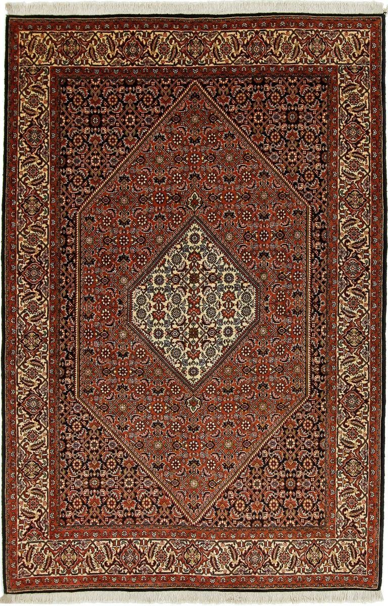 Orientteppich Bidjar 141x213 Perserteppich, Nain mm Handgeknüpfter / Orientteppich Trading, Höhe: 15 rechteckig