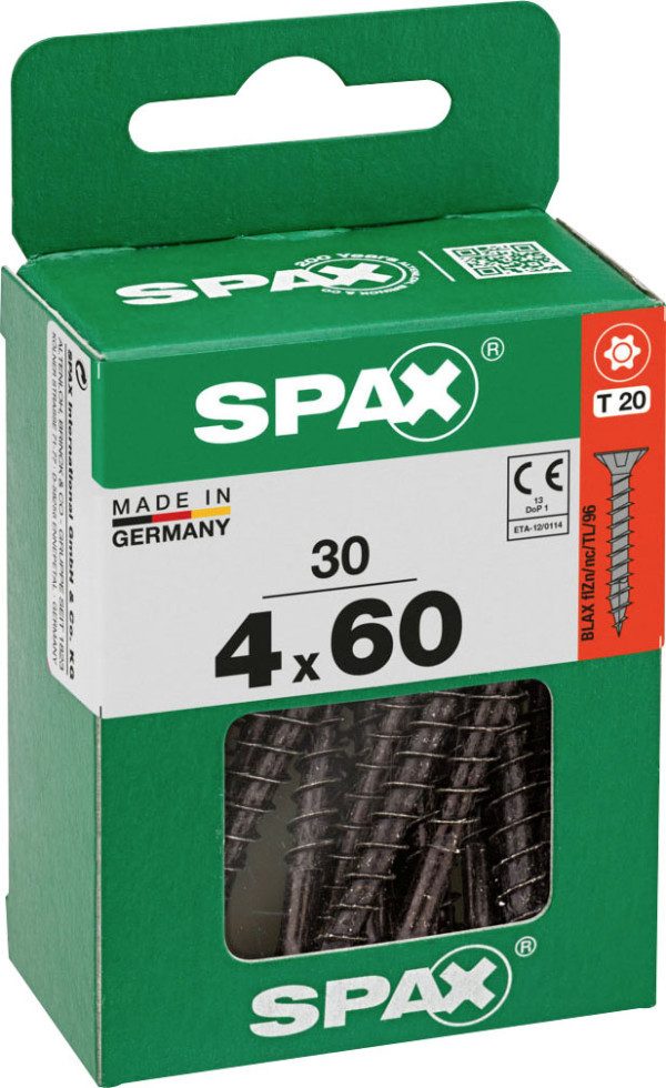 SPAX Schnellbauschraube Spax Universalschrauben 4 x 60 mm T20 Vollgewinde