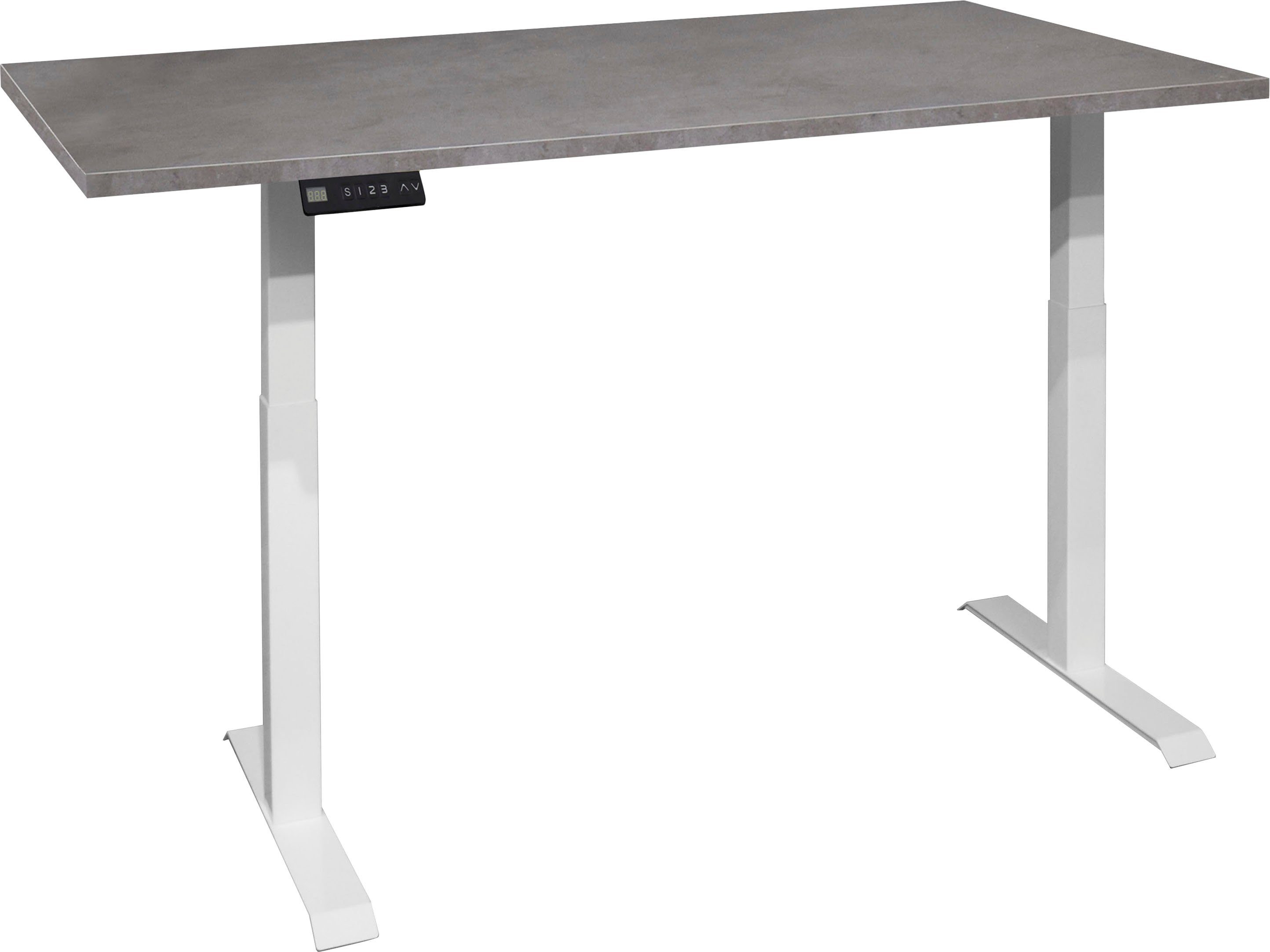 Mäusbacher Schreibtisch Big System Office, Breite 180 cm, elektrisch höhenverstellbar