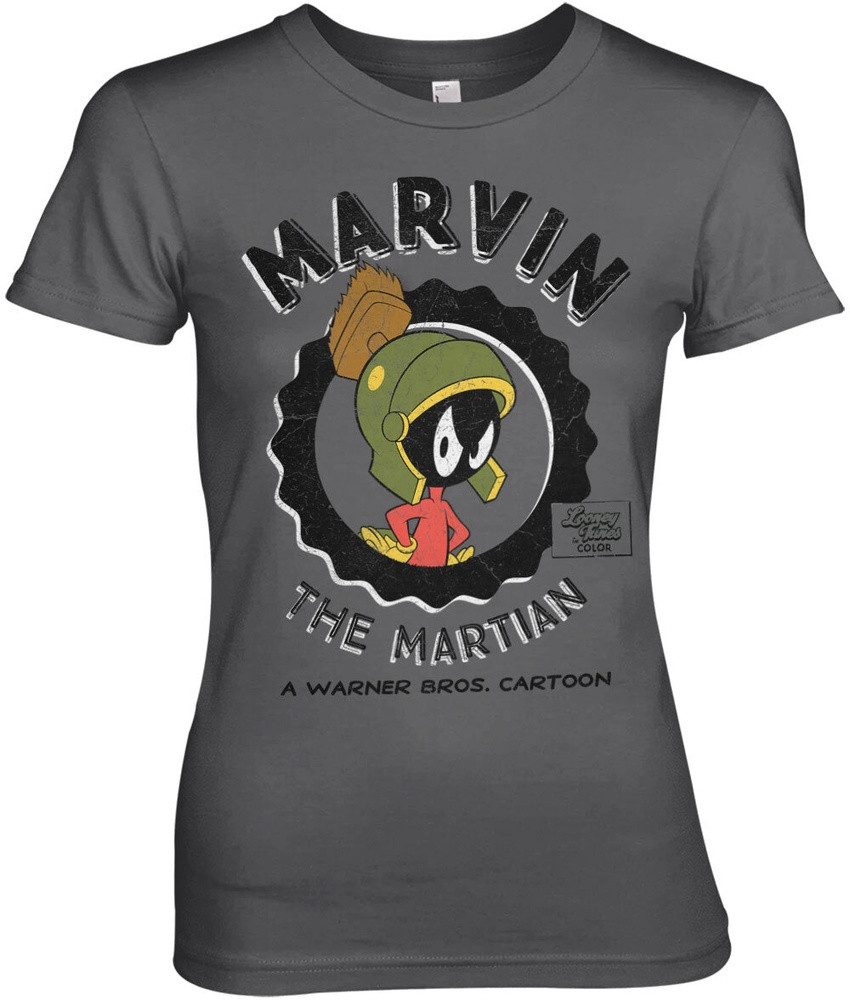 LOONEY TUNES T-Shirt Marvin The Martian Girly Tee