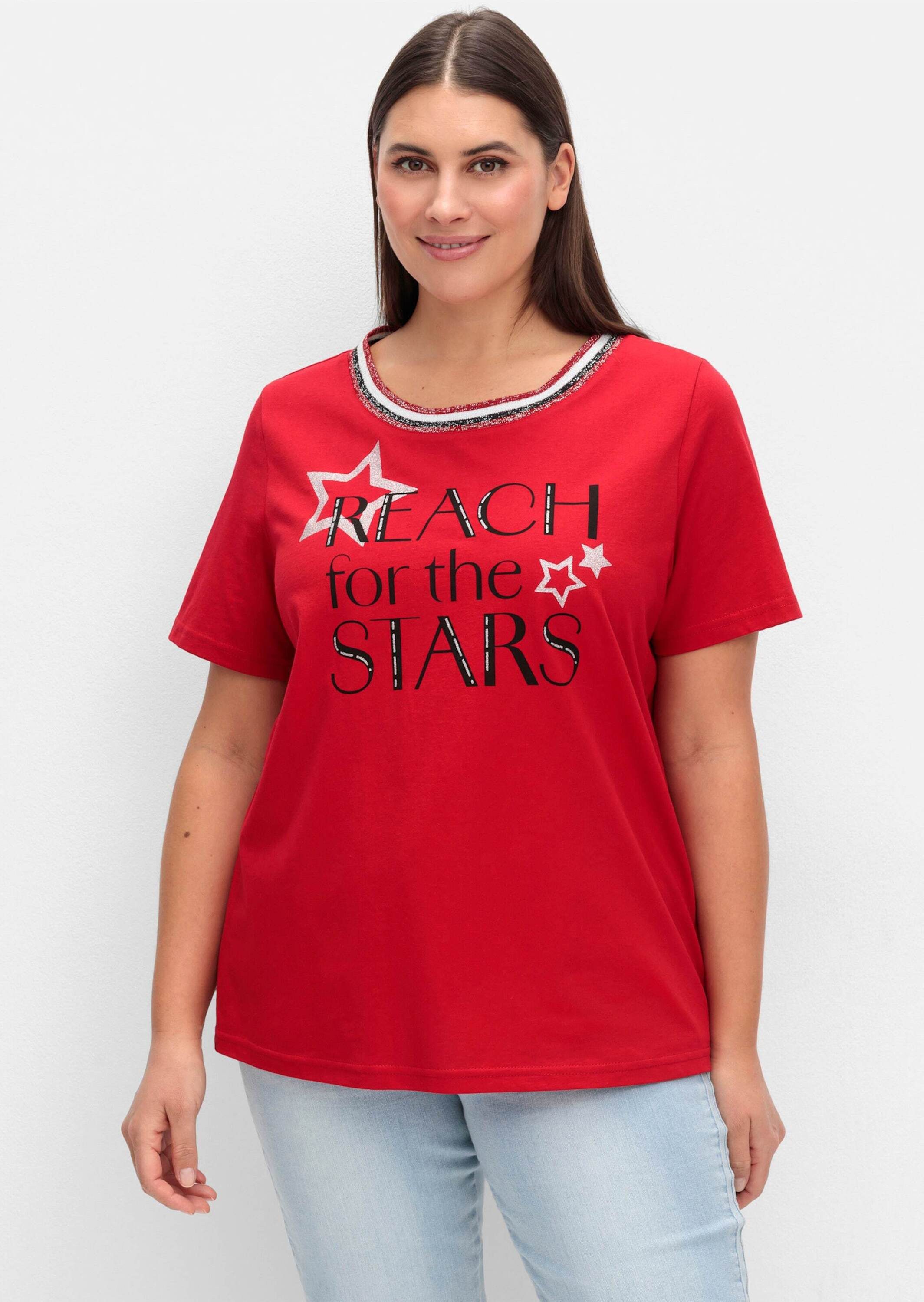 Sieh an! T-Shirt Kurzarm-Shirt Kurzarm