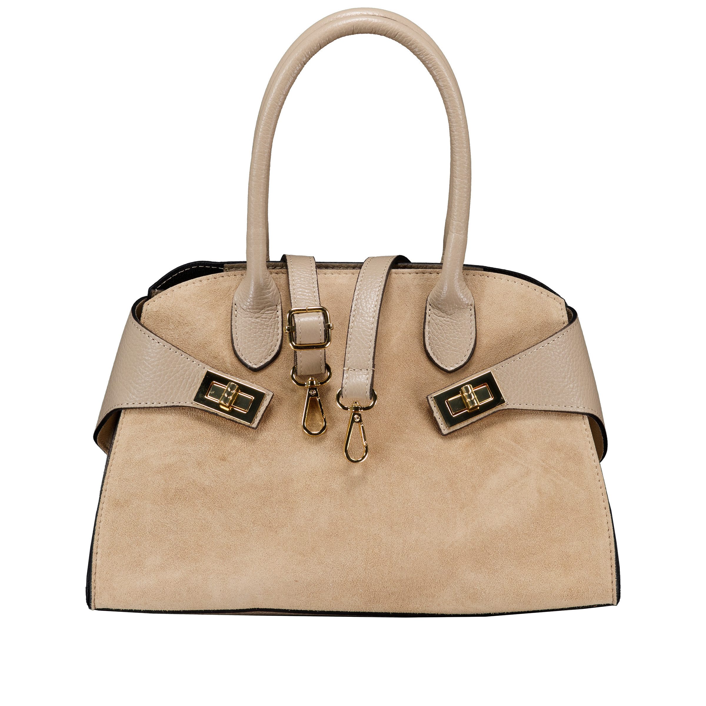 Hausfelder Manufaktur Handtasche Velours günstig online kaufen