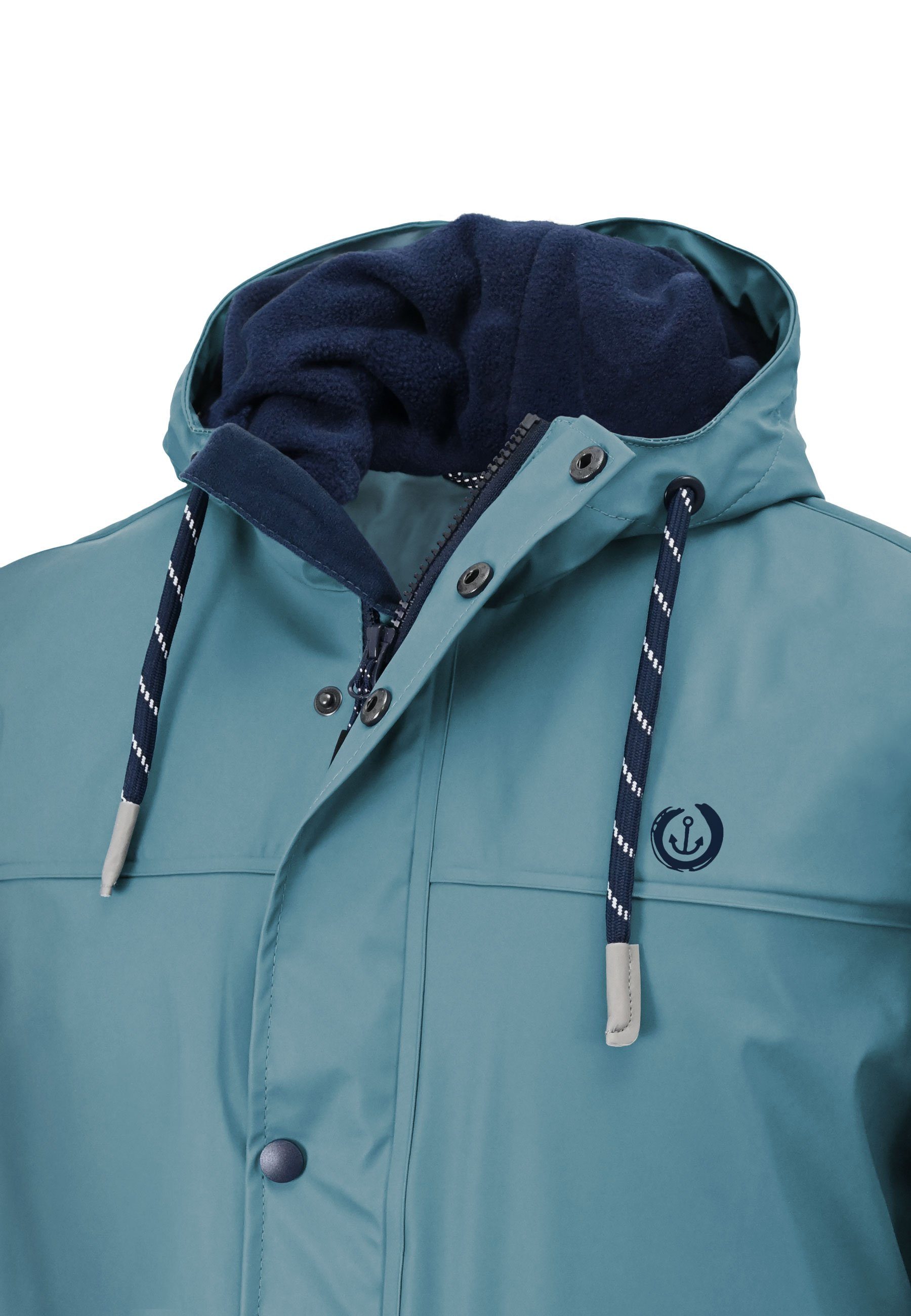 MADSea Winterjacke Friesennerz Regenparka mit kuscheligem Fleeceinnenfutter