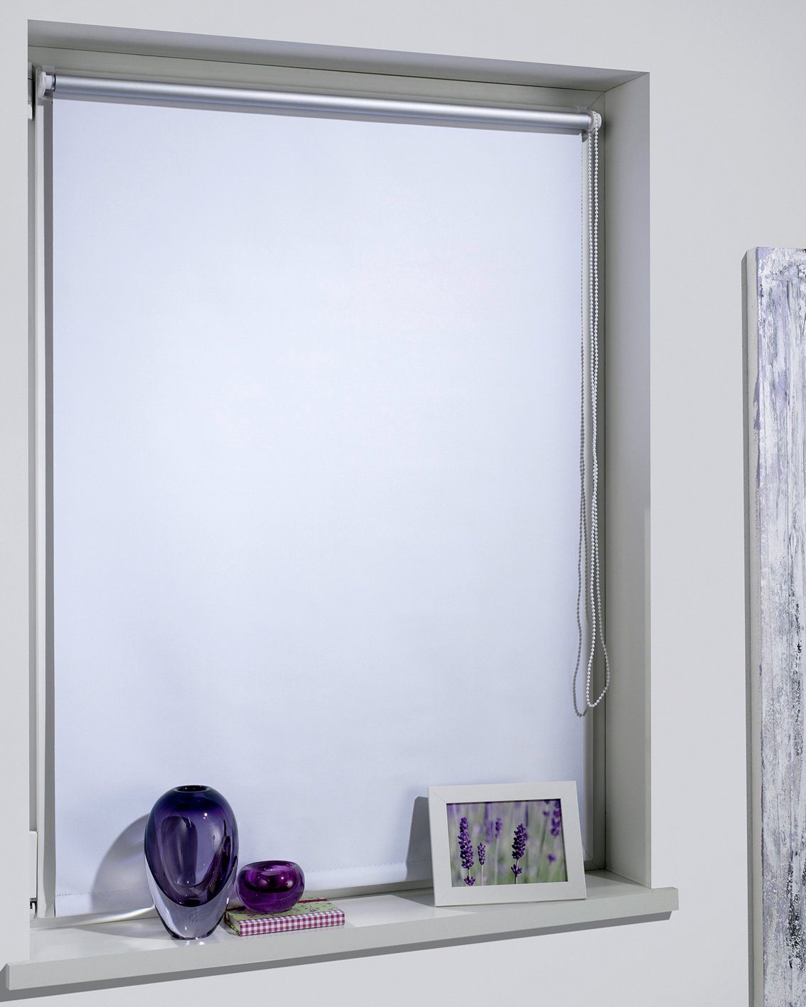 Verdunklungsrollo Thermorollo ohne Bohren, DécoProfi, verdunkelnd, mit Bohren/ohne Bohren, Fenster- oder Wandmontage