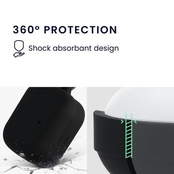 kwmobile Kopfhörer-Schutzhülle Hülle für Realme Buds Air 3s, Silikon Schutzhülle Etui Case Cover für In-Ear Headphones
