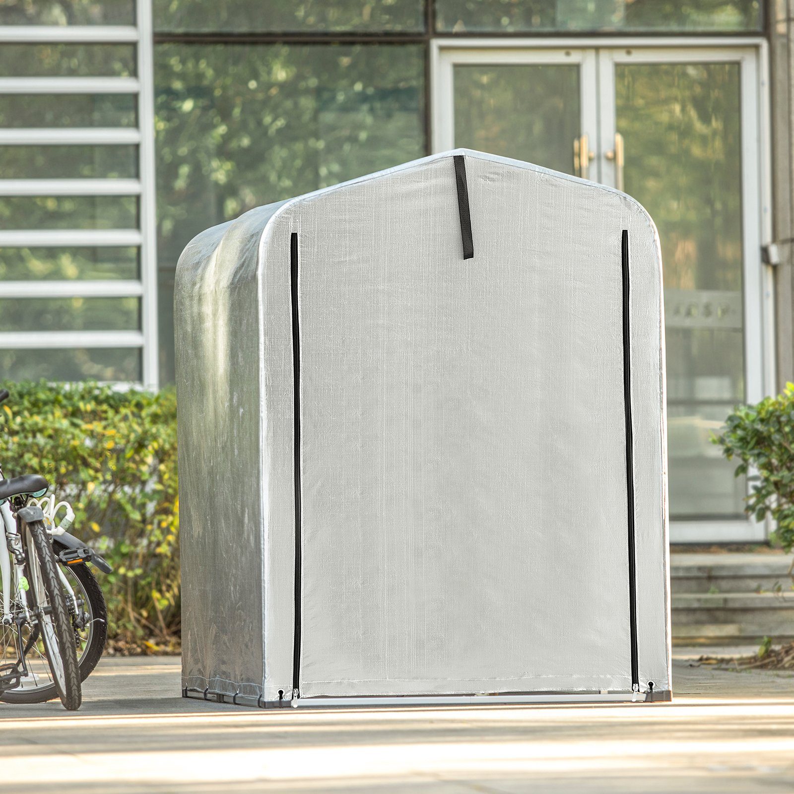 SoBuy Gerätehaus KLS11, Fahrradgarage Geräteschuppen Fahrradgarage, günstig online kaufen