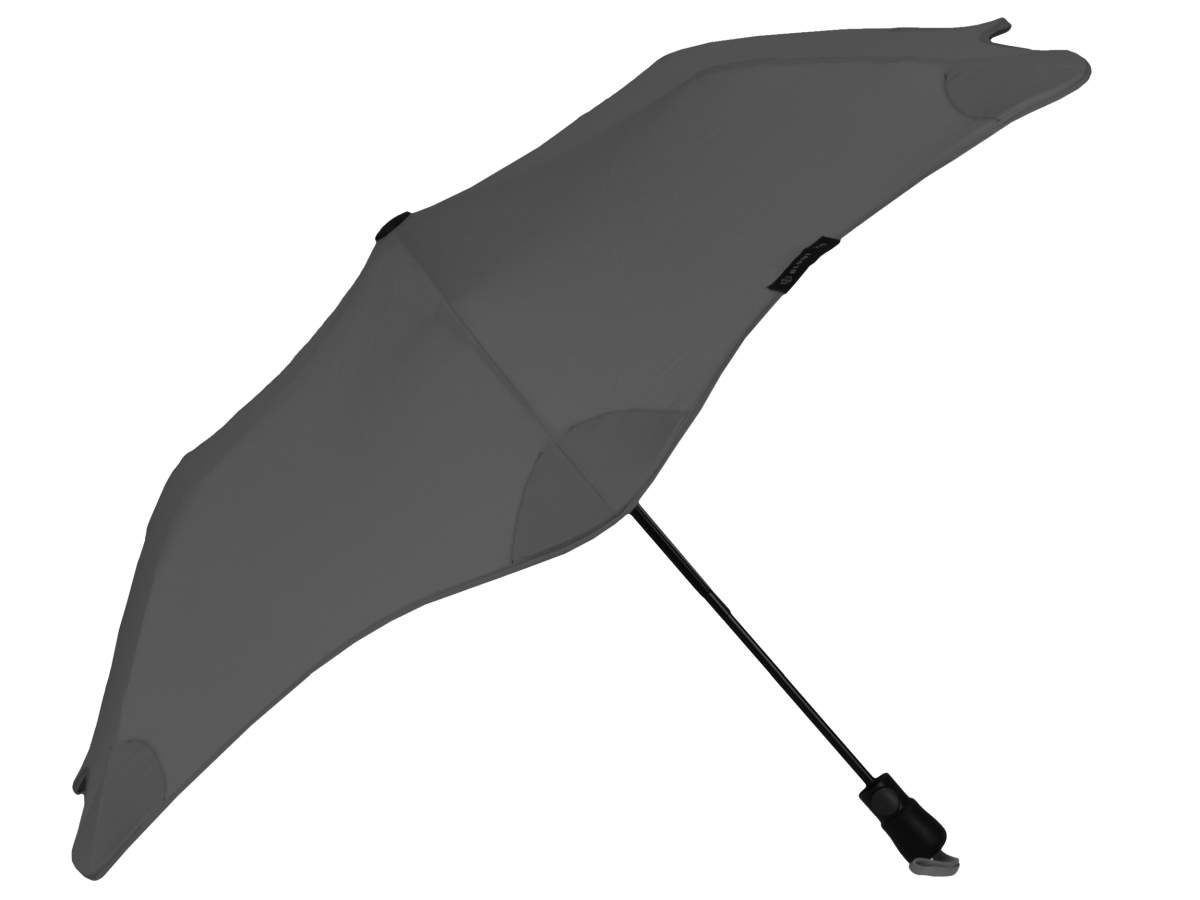 Durchmesser Blunt Regenschirm, Taschenschirm, unterwegs, Taschenregenschirm 96cm für Metro, dunkelgrau Auto und