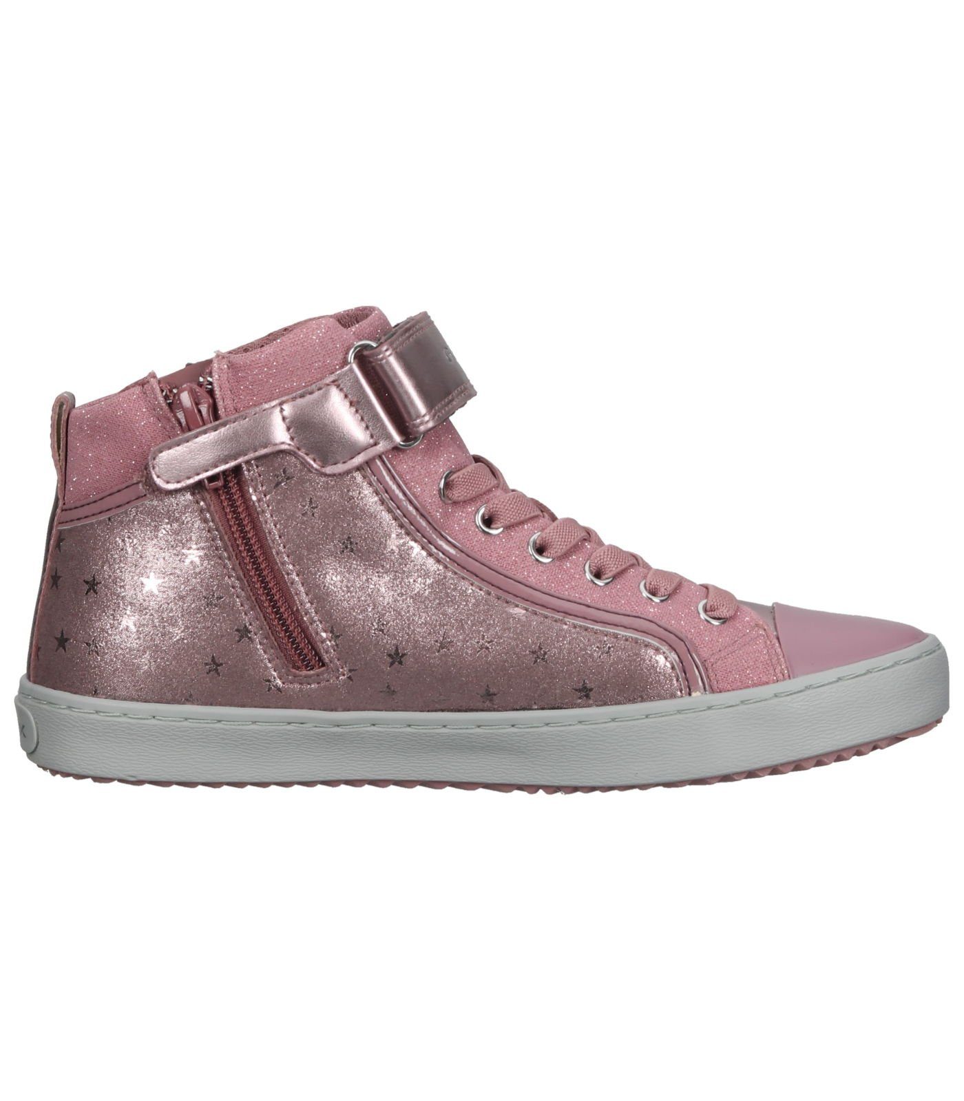 Geox Sneaker Lederimitat Pink Sneaker