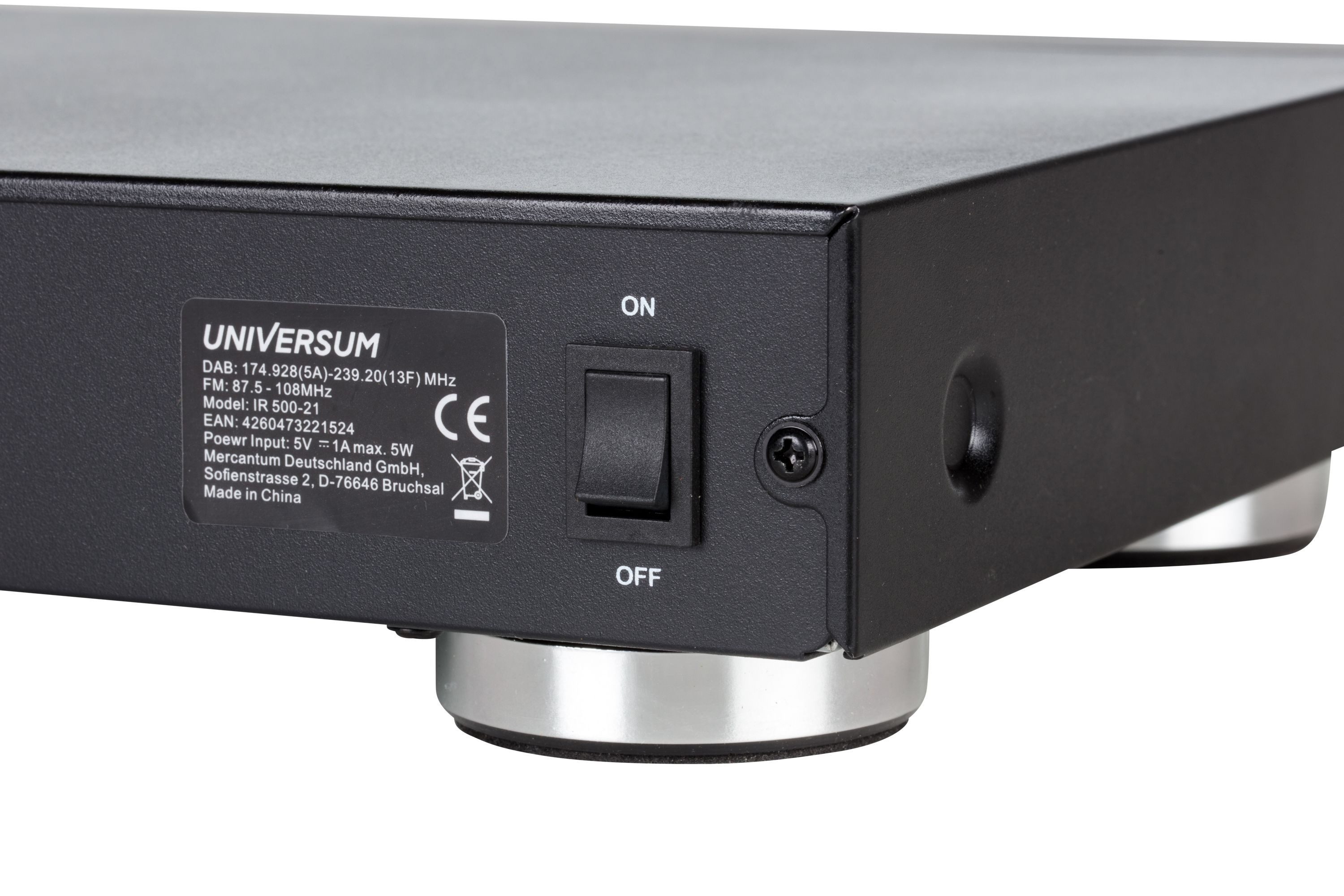 UNIVERSUM* IR 500 Internet-Radio (Internetradio-Baustein, Bluetooth, DAB+, Webradio) – Bild 5 von 5
