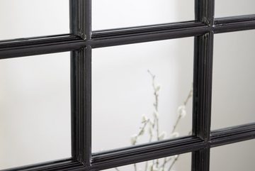riess-ambiente Wandspiegel PARIS 120cm schwarz (Einzelartikel, 1-St), Schlafzimmer · Rundbogen-Design · Deko · Industrial · handmade · Flur