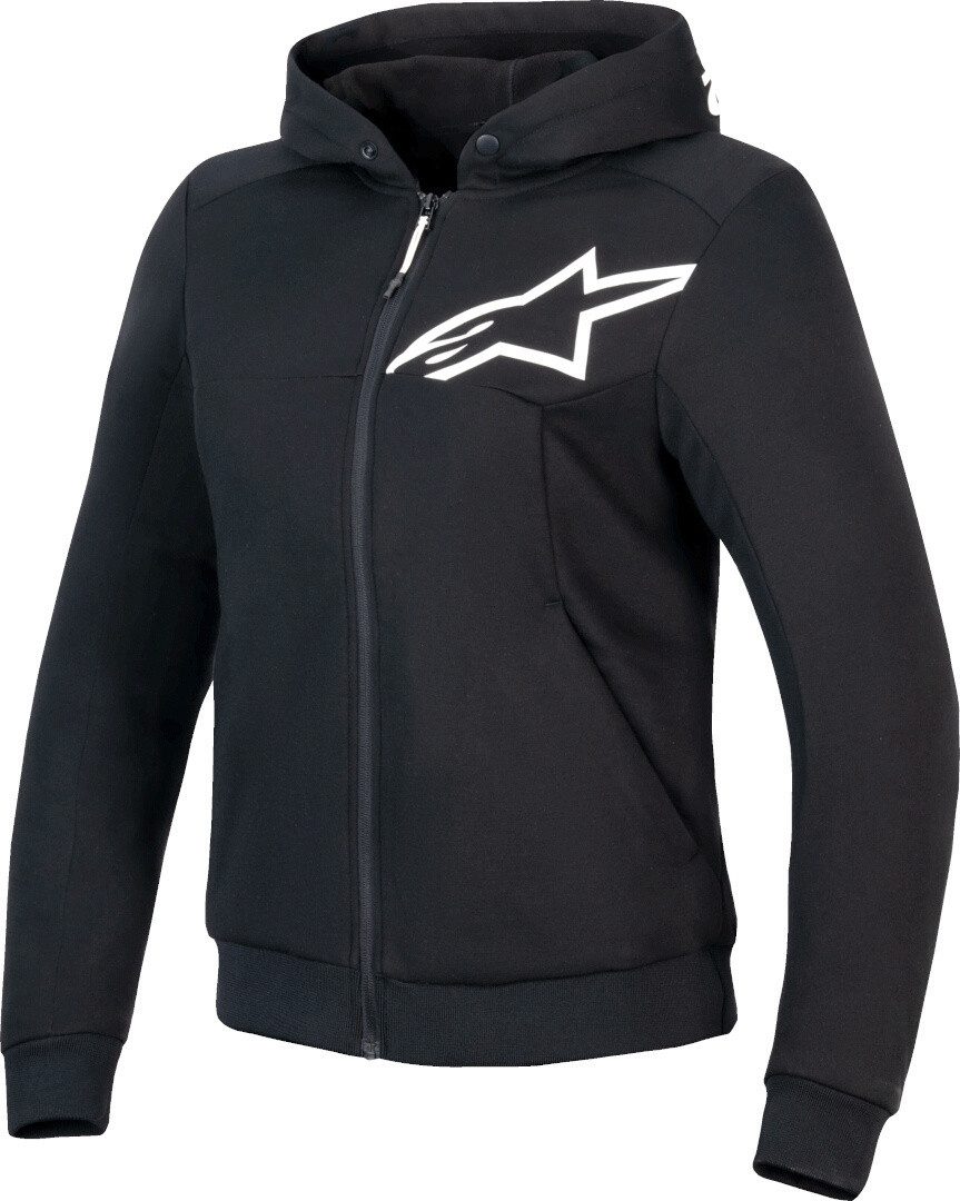 Motorradjacke Stella Chrome V2 Sport Damen Motorrad Zip Hoodie