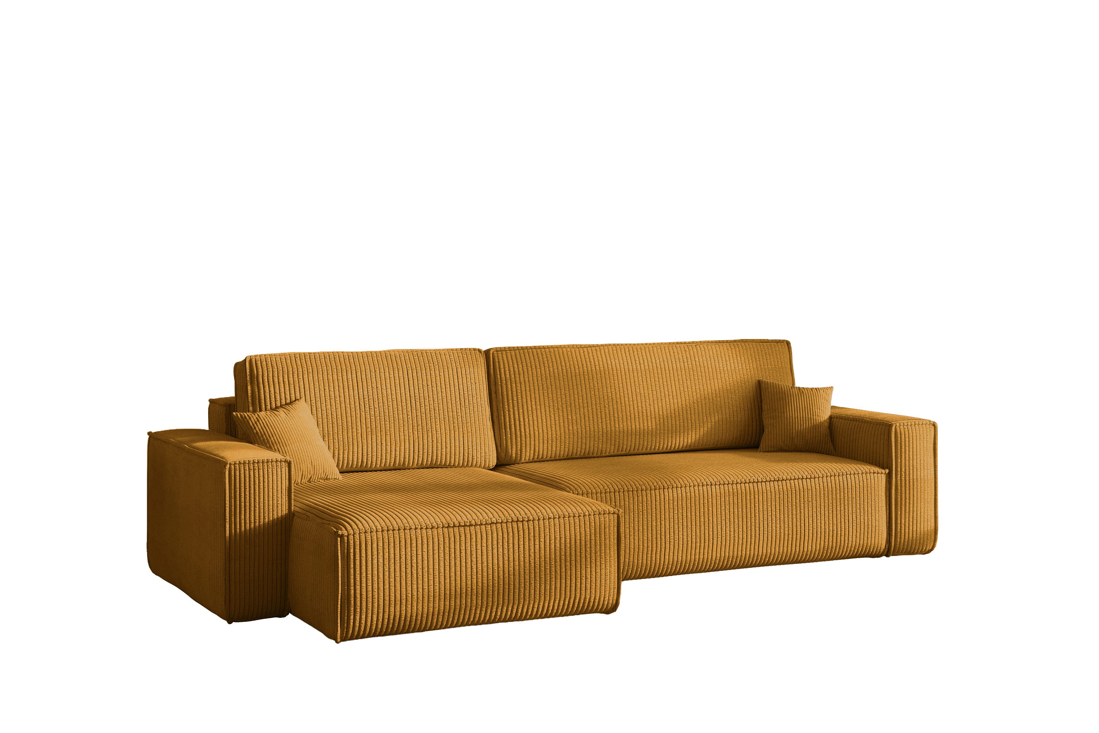 Kaiser Möbel Ecksofa mit schlaffunktion und bettkasten, BEST XL stoff Poso, günstig online kaufen