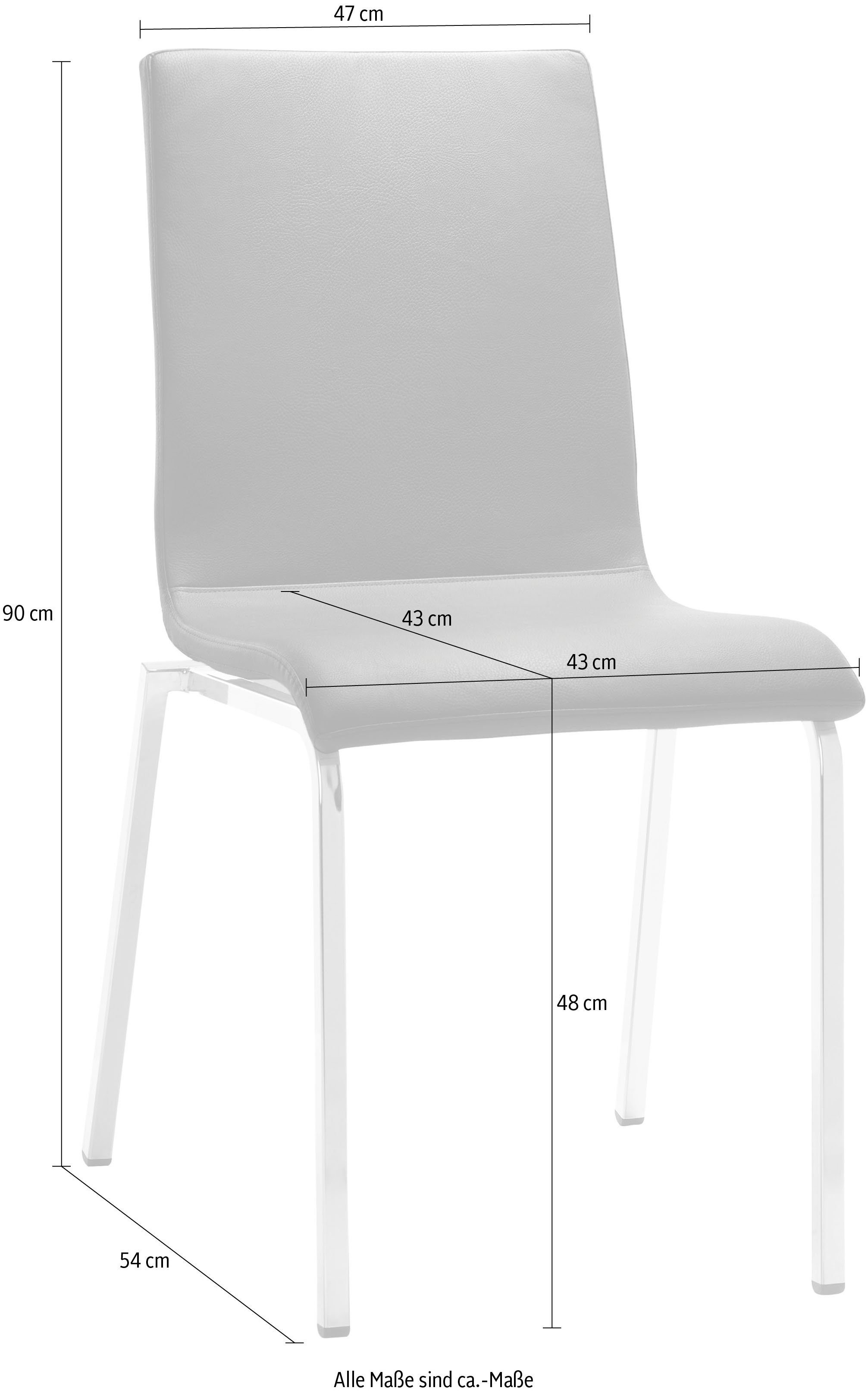 Sitzmöbel (1 Esszimmerstuhl myLIFE weiß weiß | Mayer St)