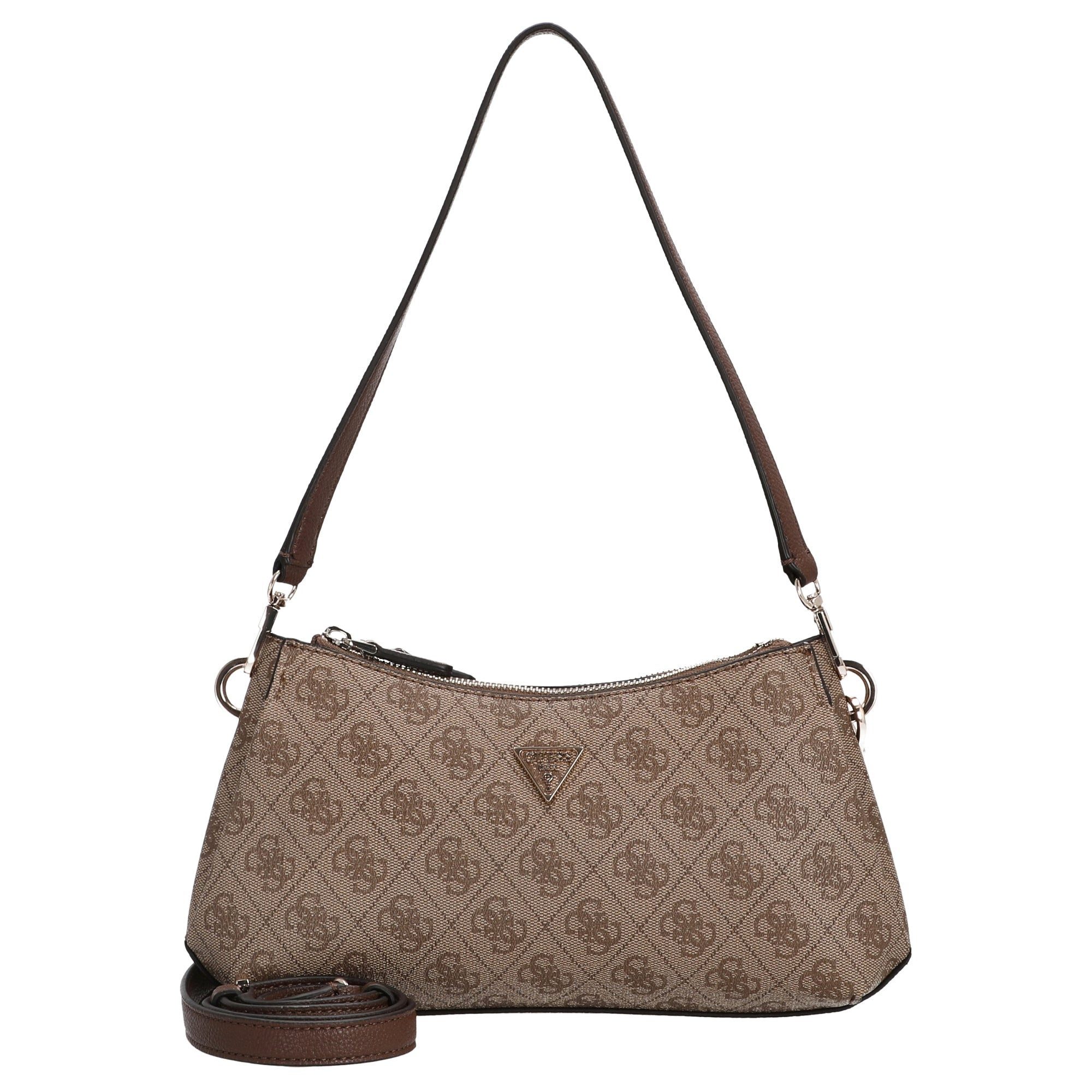 Guess Umhängetasche Noelle ll - Schultertasche (latte logo/brown) günstig online kaufen