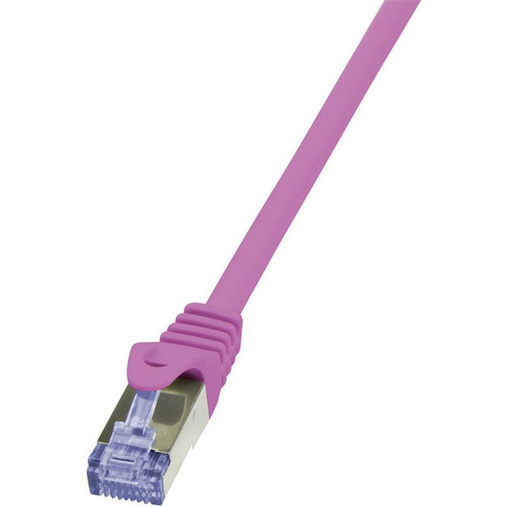 LogiLink Netzwerkkabel CAT 6A S/FTP LAN-Kabel 5 m