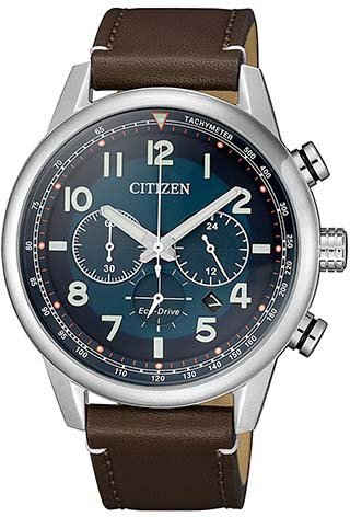 Citizen Chronograph CA4420-13L, Armbanduhr, Herrenuhr, Solar, Stoppfunktion