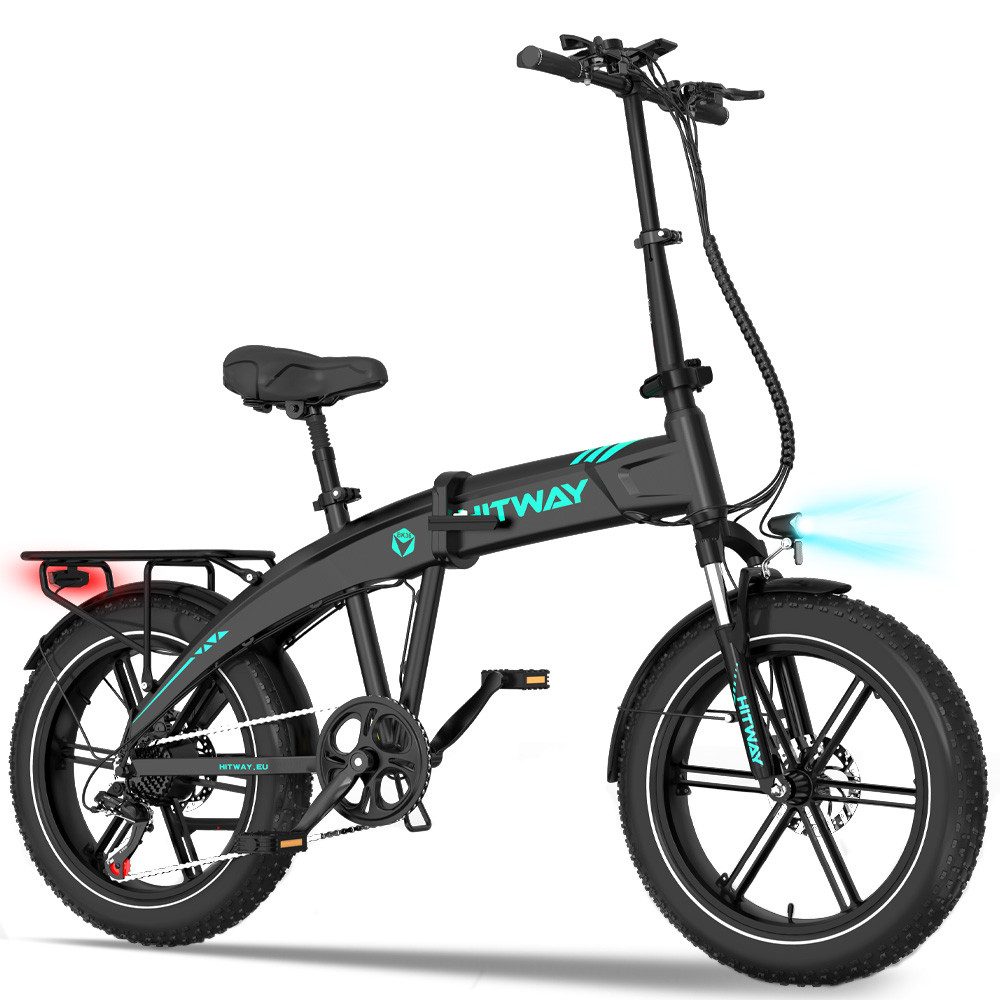 E-Bike Klapprad 20*4 Zoll elektrofahrrad E-Faltrad,bis zu 50-100km Klapprad