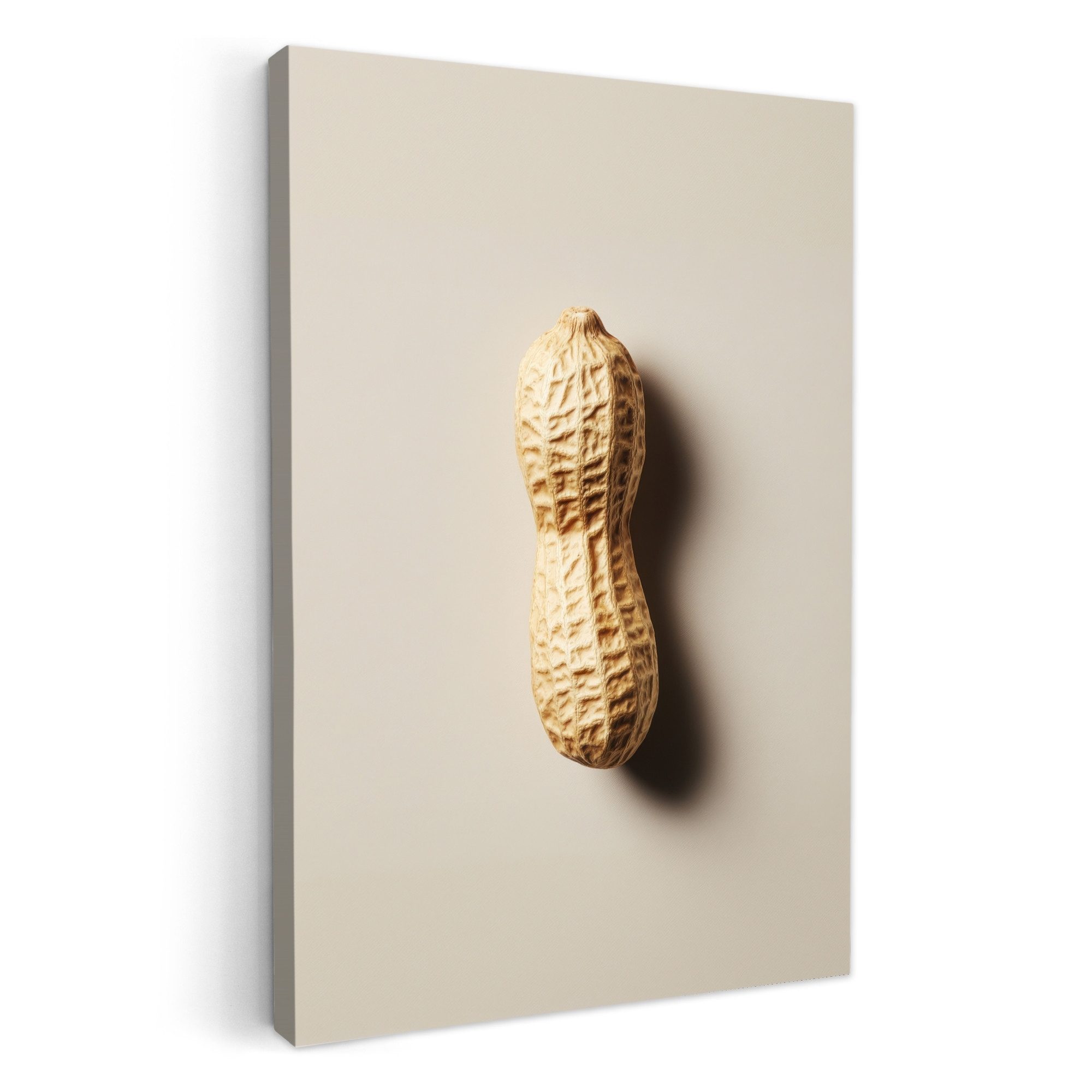 OneMillionCanvasses® Leinwandbild Erdnuss - Roh - günstig online kaufen