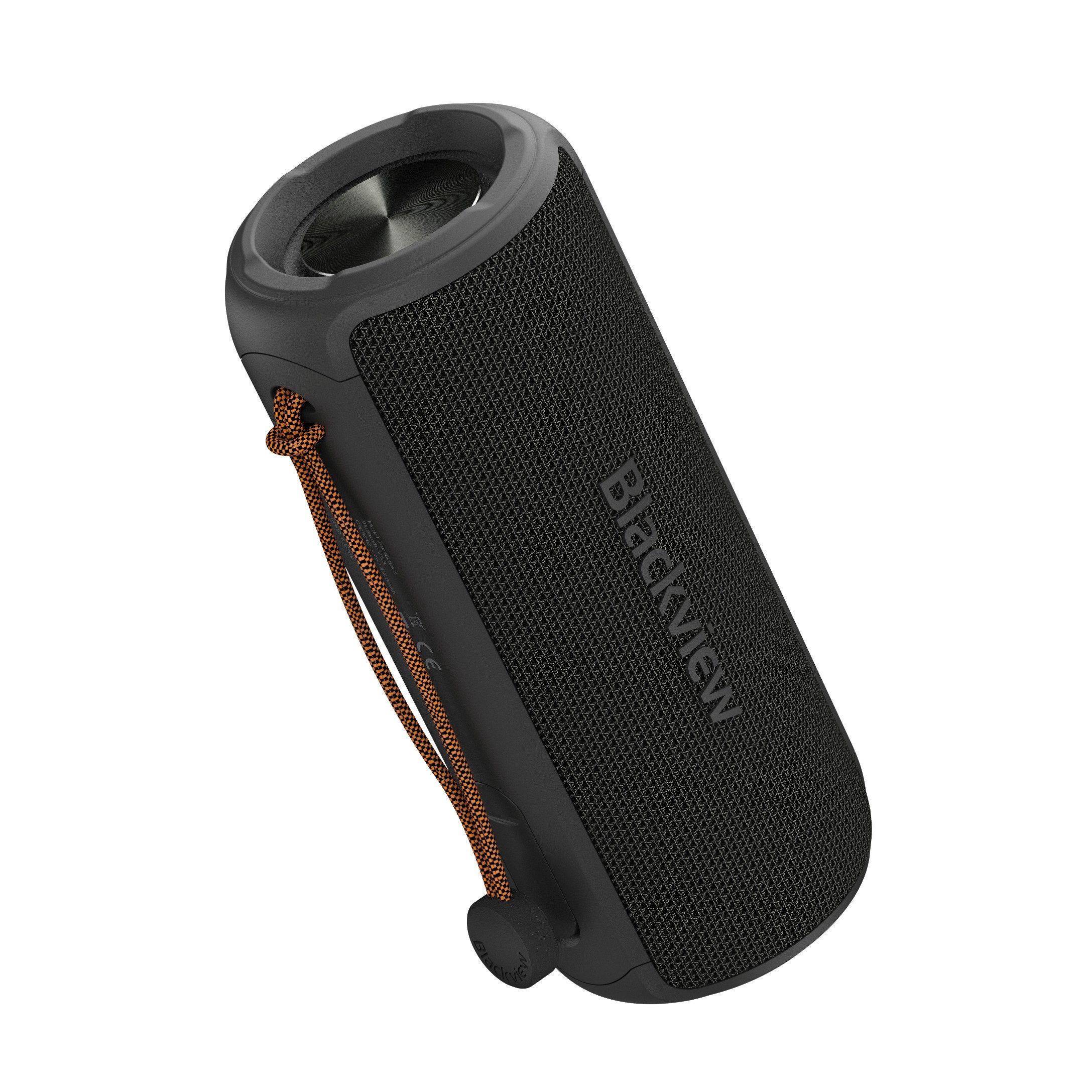 blackview Aurabass 3 Wasserdicht Party Bluetooth-Lautsprecher (IPX7,3600 mAh, 10W RMS, TWS, RGB-Lichtshow)