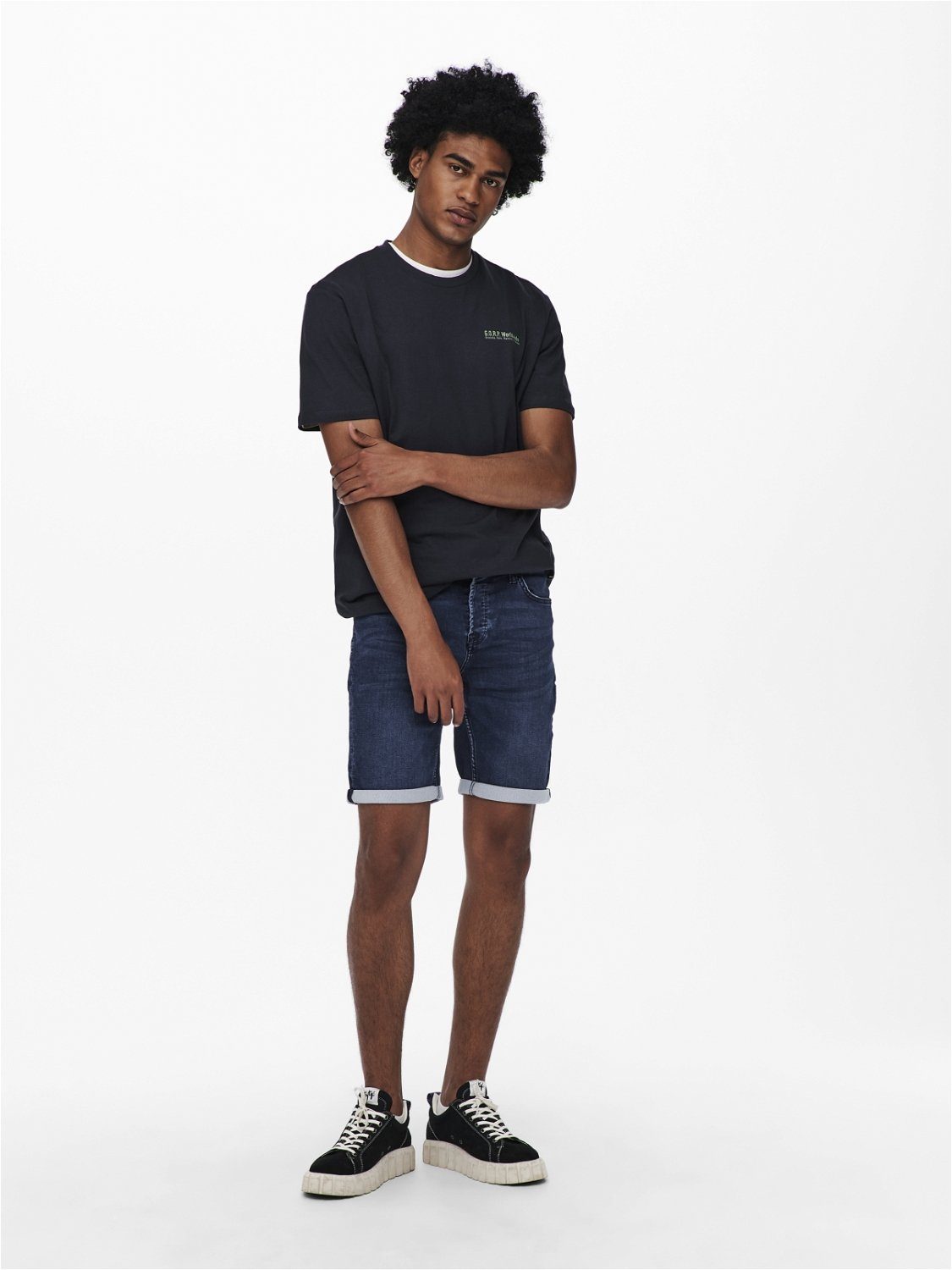 ONLY & SONS Jeansshorts ONSPLY LIGHT BLUE 5189 SHORTS DNM NOOS
