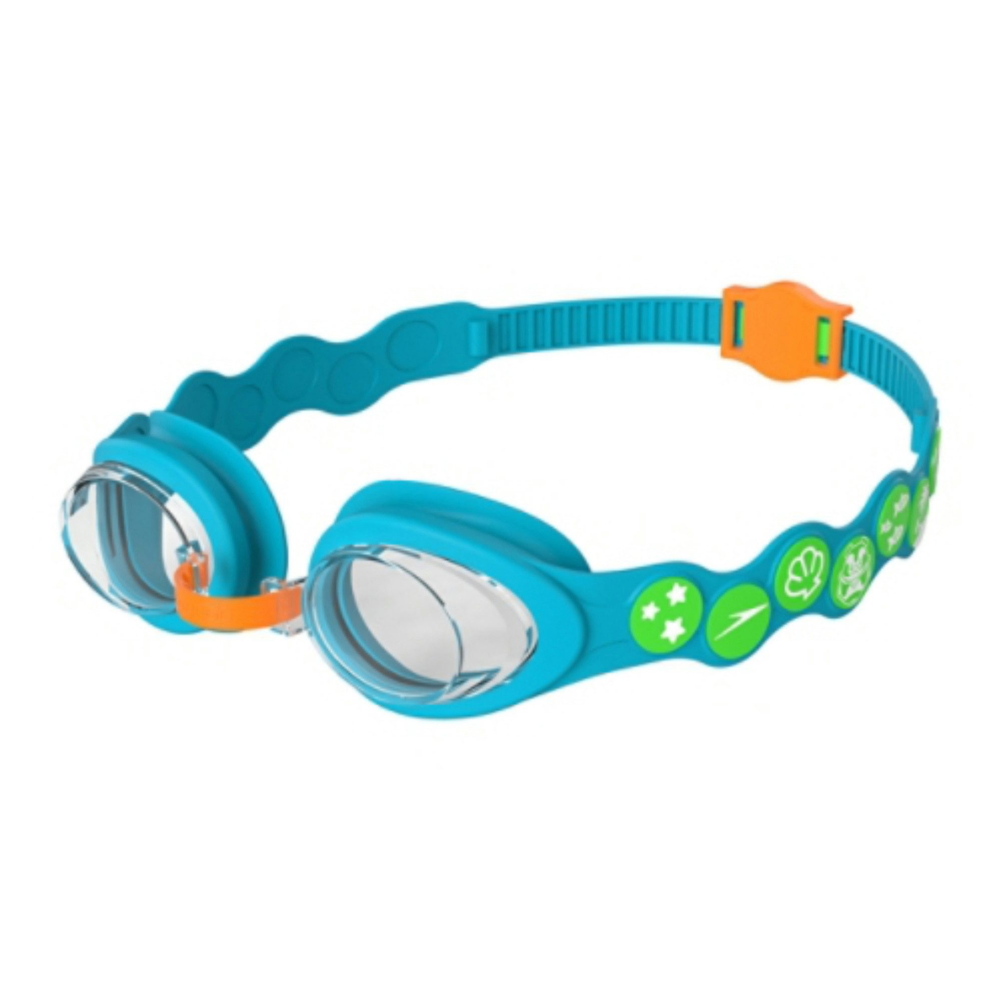 Speedo Schwimmbrille Speedo Infant Spot Goggle, Flexible Konstruktion passt sich dem Gesicht an