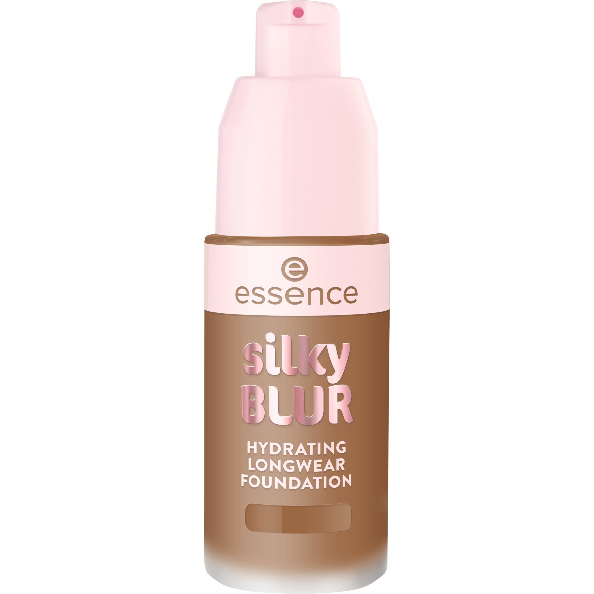 Essence Foundation SILKY BLUR HYDRATING LONGWEAR FOUNDATION, 3-tlg.