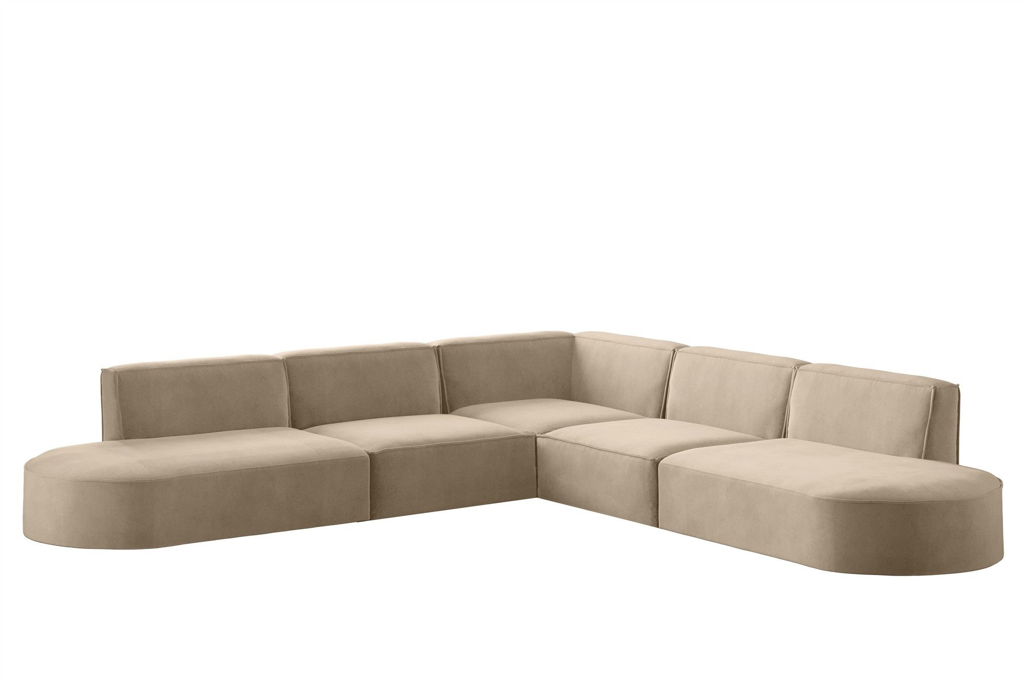 Fun Möbel Ecksofa Designersofa PALMA Seite günstig online kaufen