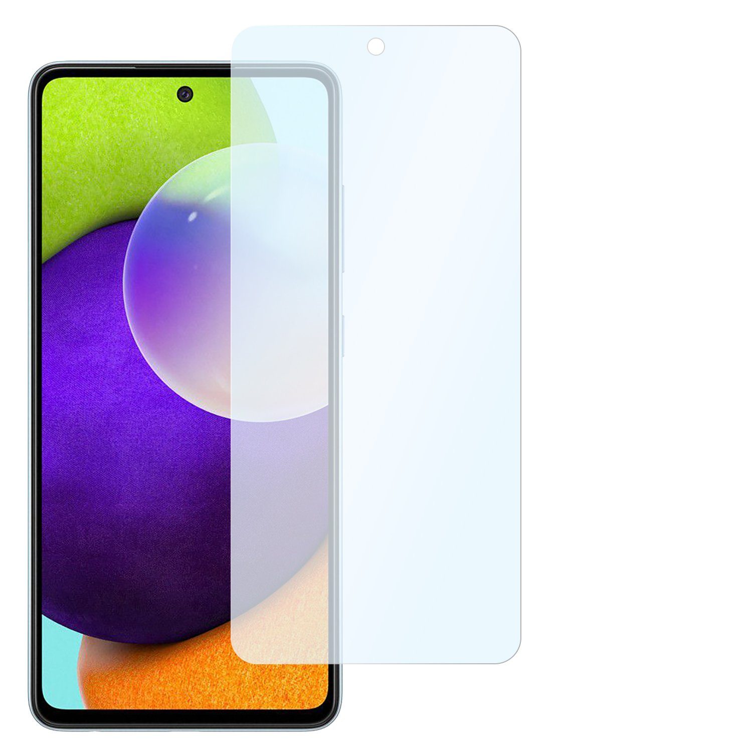 SLABO Schutzfolie 2x flexible Panzerschutzfolie Shockproof, Samsung Galaxy A52 (4G 5G) Samsung Galaxy A52s 5G