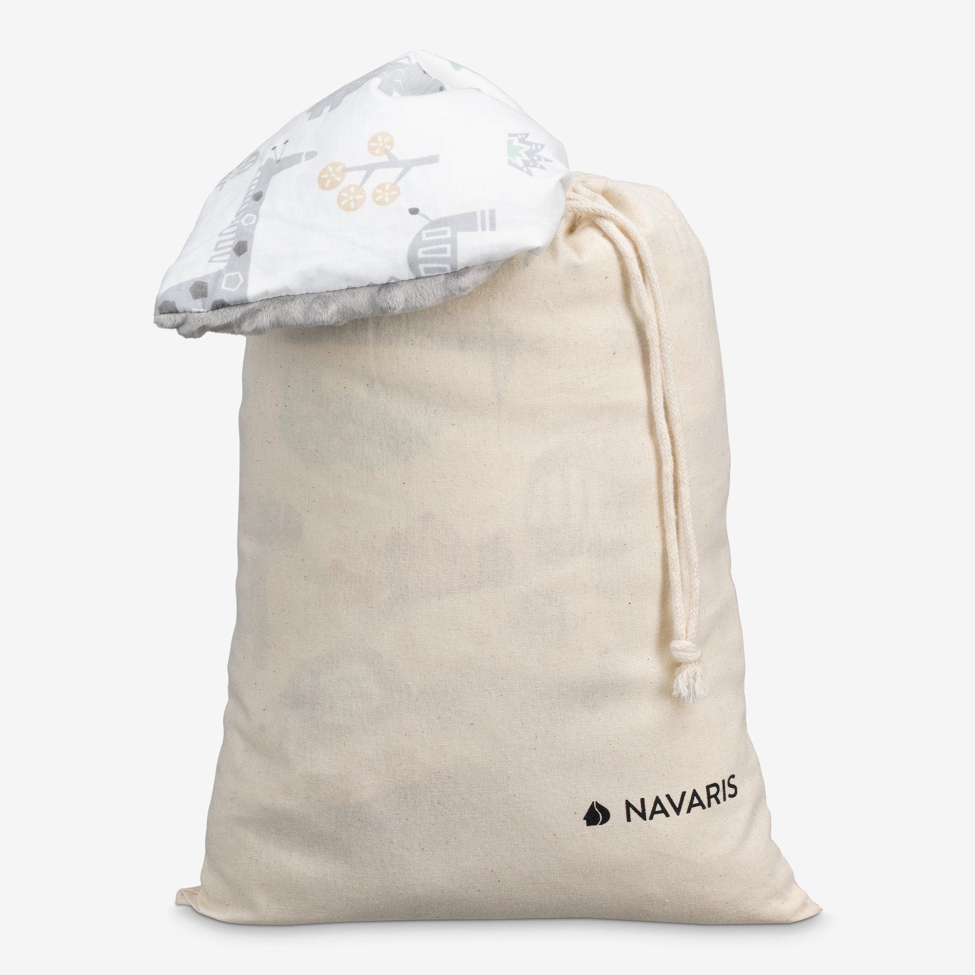 Einschlagdecke Decke für Babyschale - Fußsack - universal - Navaris Design, Tierwelt